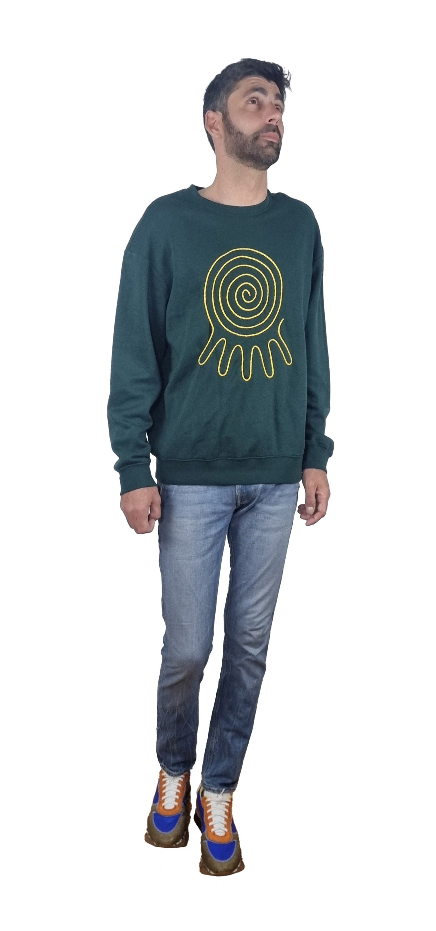 Dark green Sweatshirt