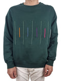 Sweatshirt verde escuro