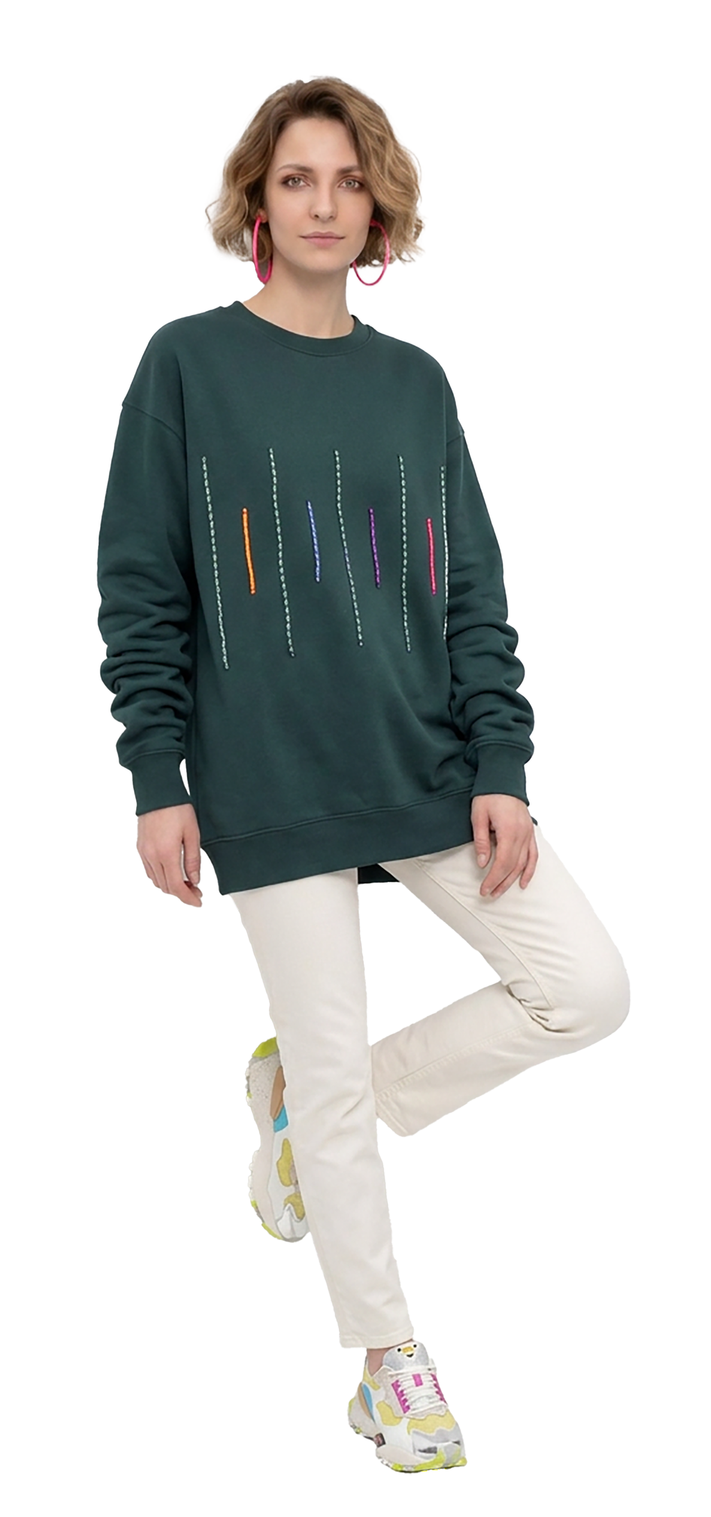 Dark green Sweatshirt