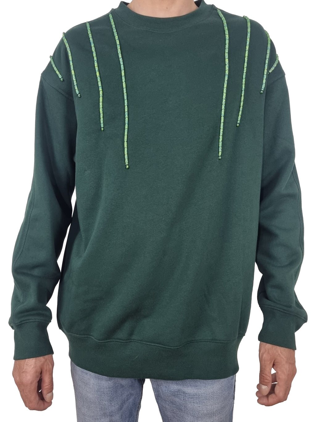 Sweatshirt verde escuro