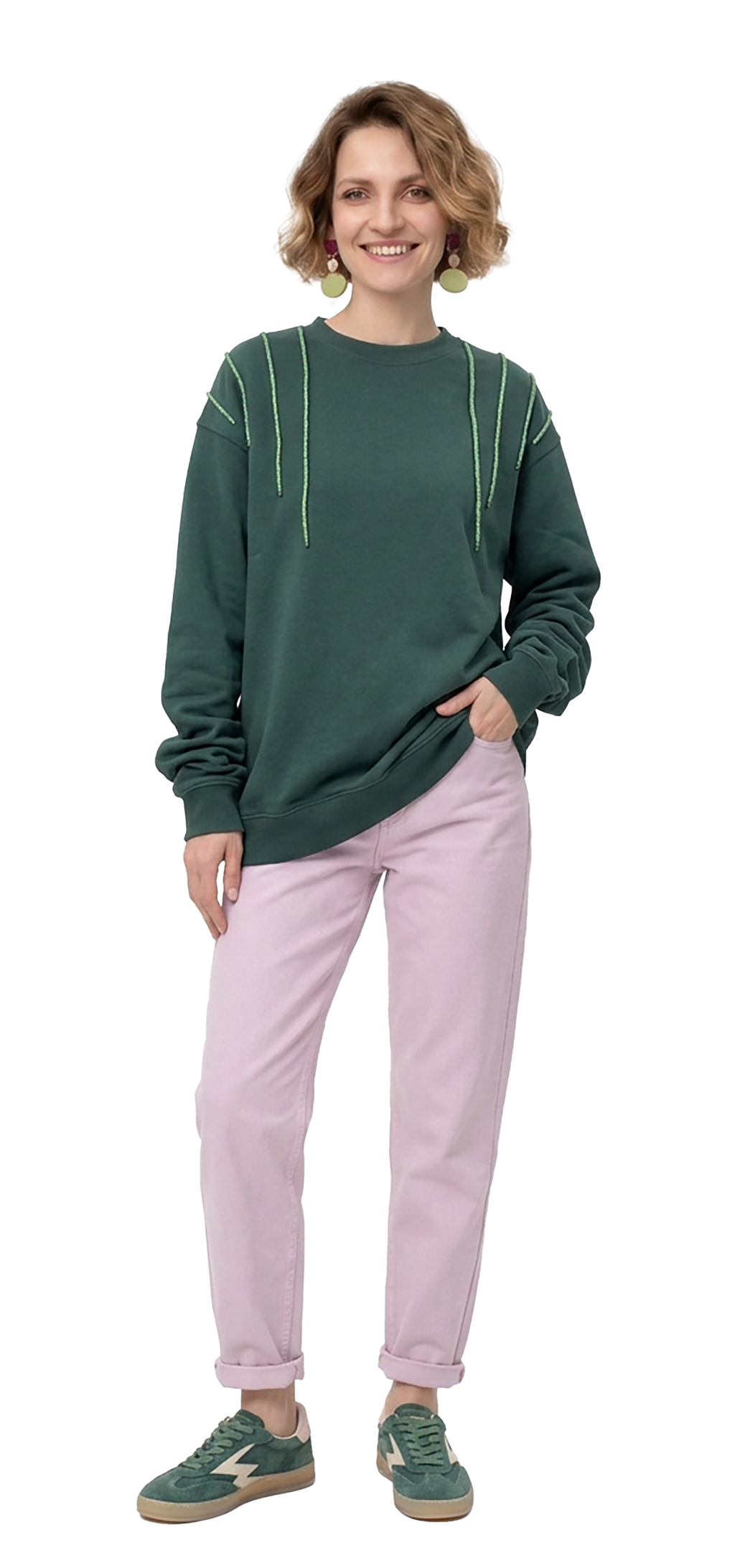 Dark green Sweatshirt