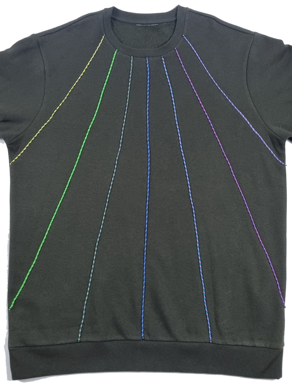 Sweatshirt verde seco escuro