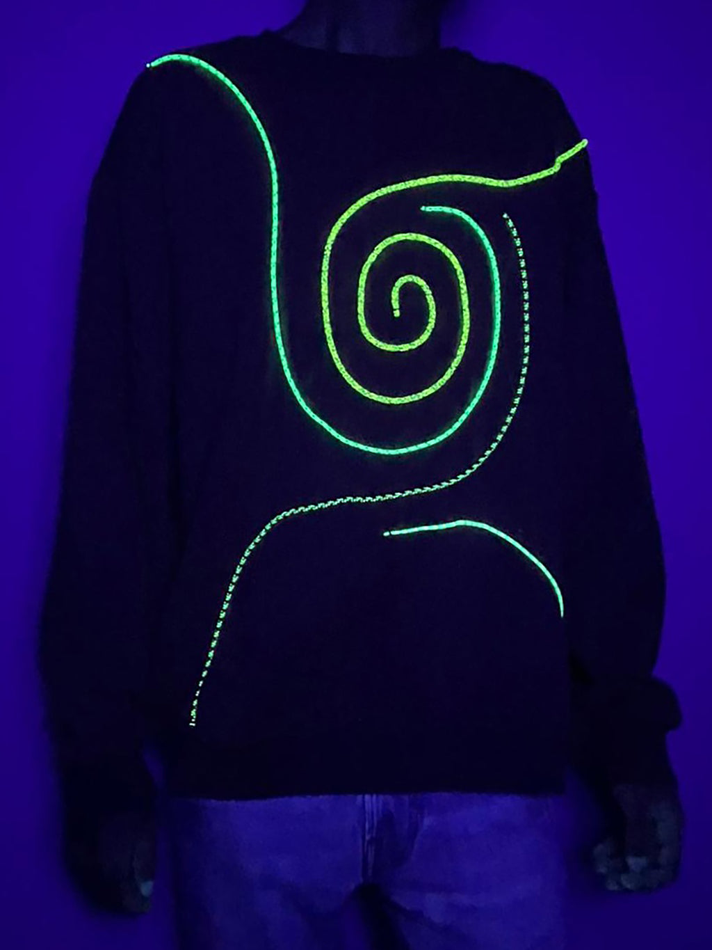 Sweatshirt verde seco claro