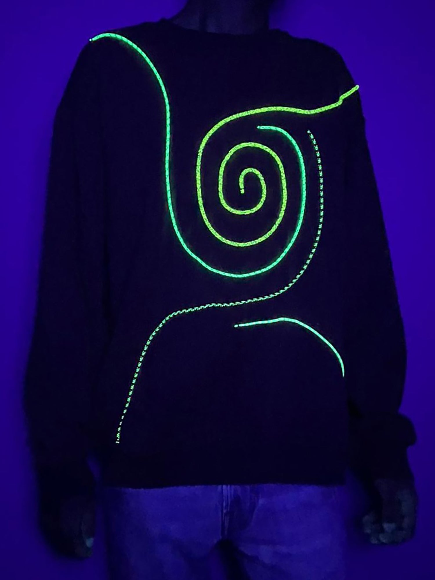 Sweatshirt verde seco claro