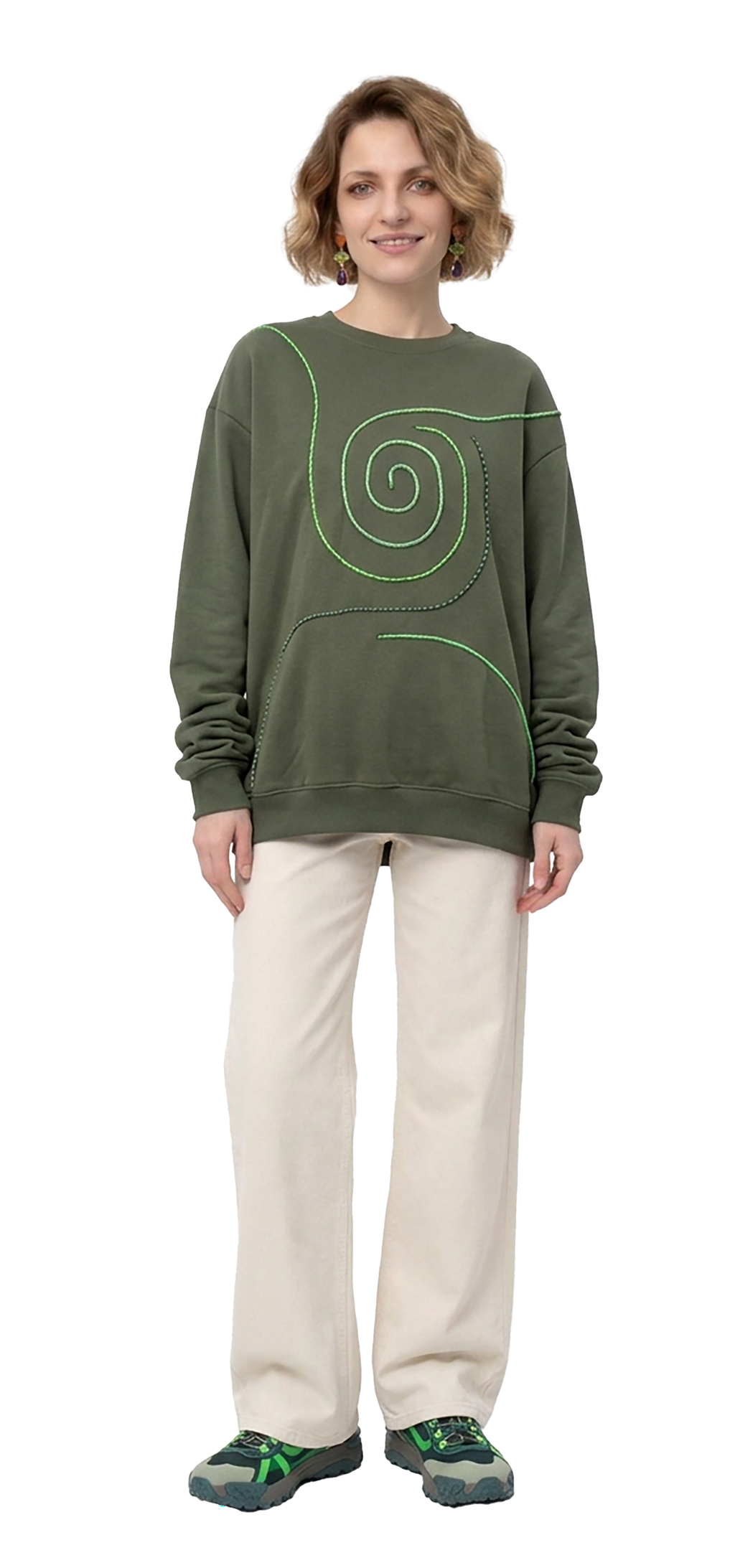 Light dry green Sweatshirt
