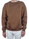 Sweatshirt castanho