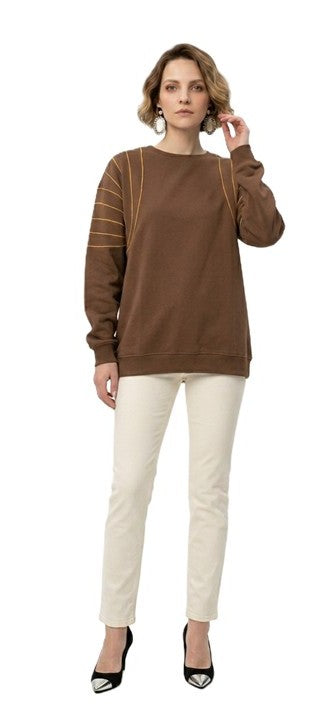 Brown Sweatshirt
