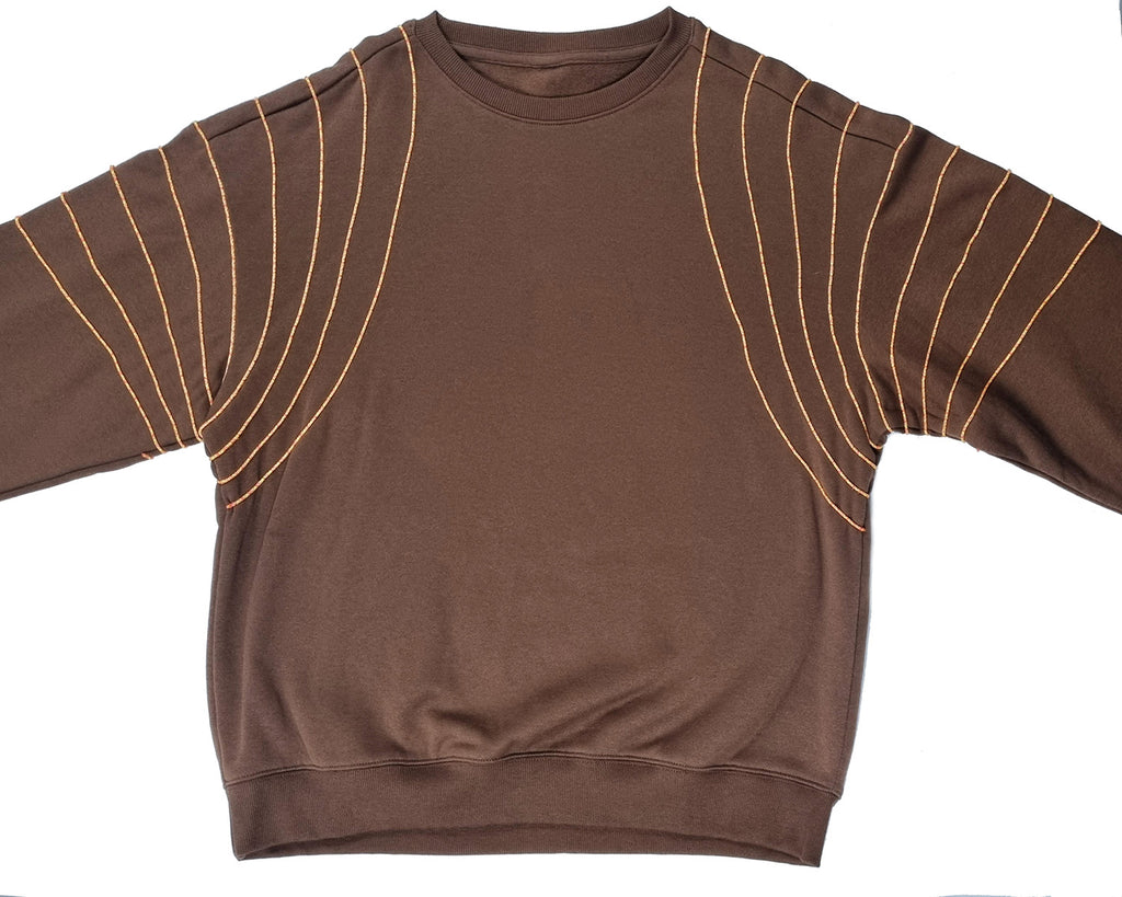 Sweatshirt castanho