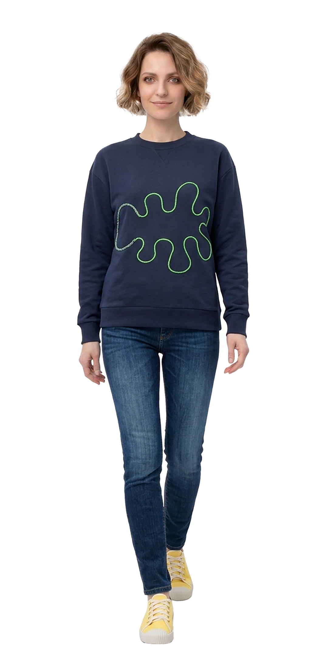 Sweatshirt azul escuro