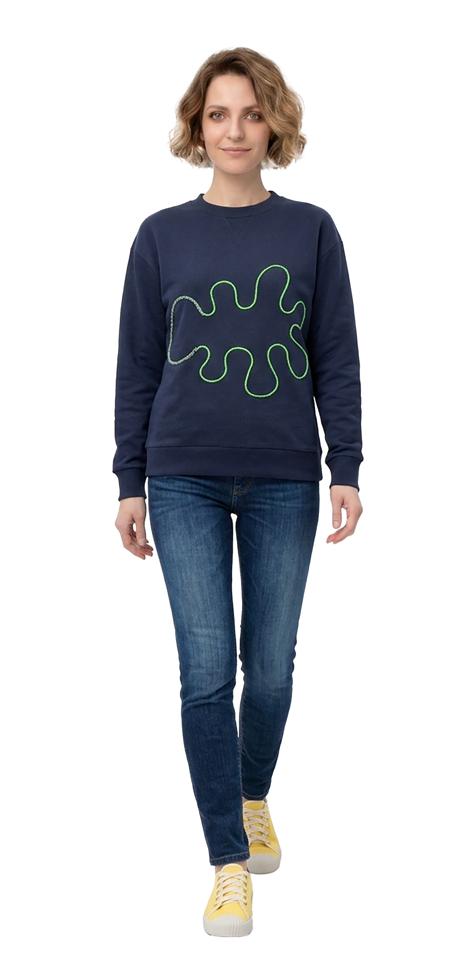 Sweatshirt azul escuro