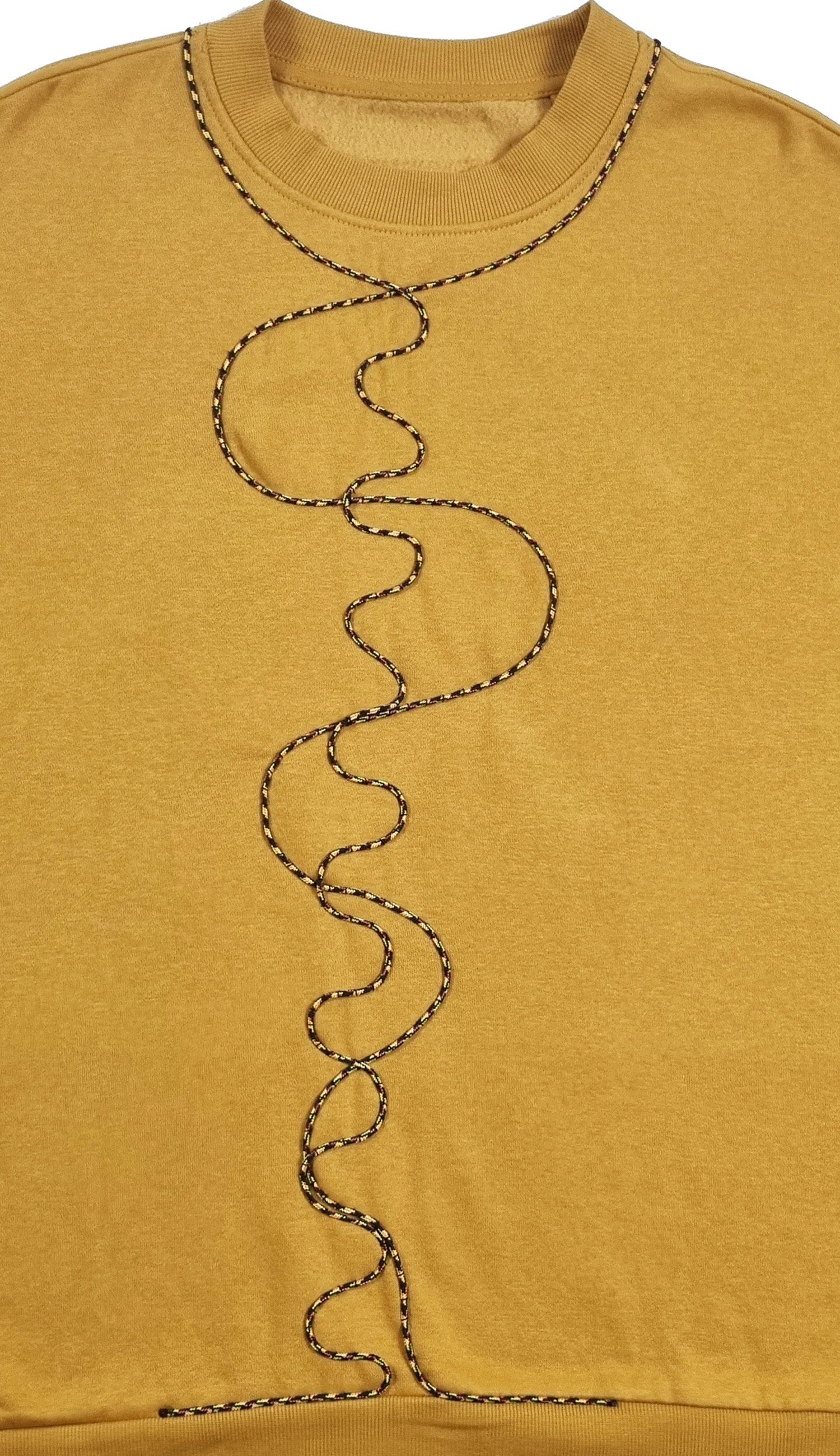 Sweatshirt amarelo torrado