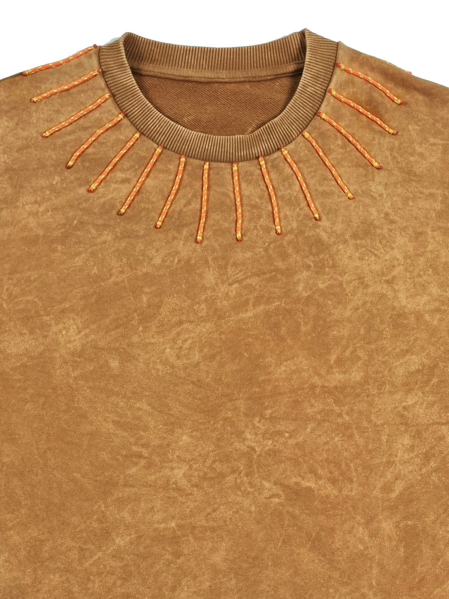Sweatshirt laranja seco