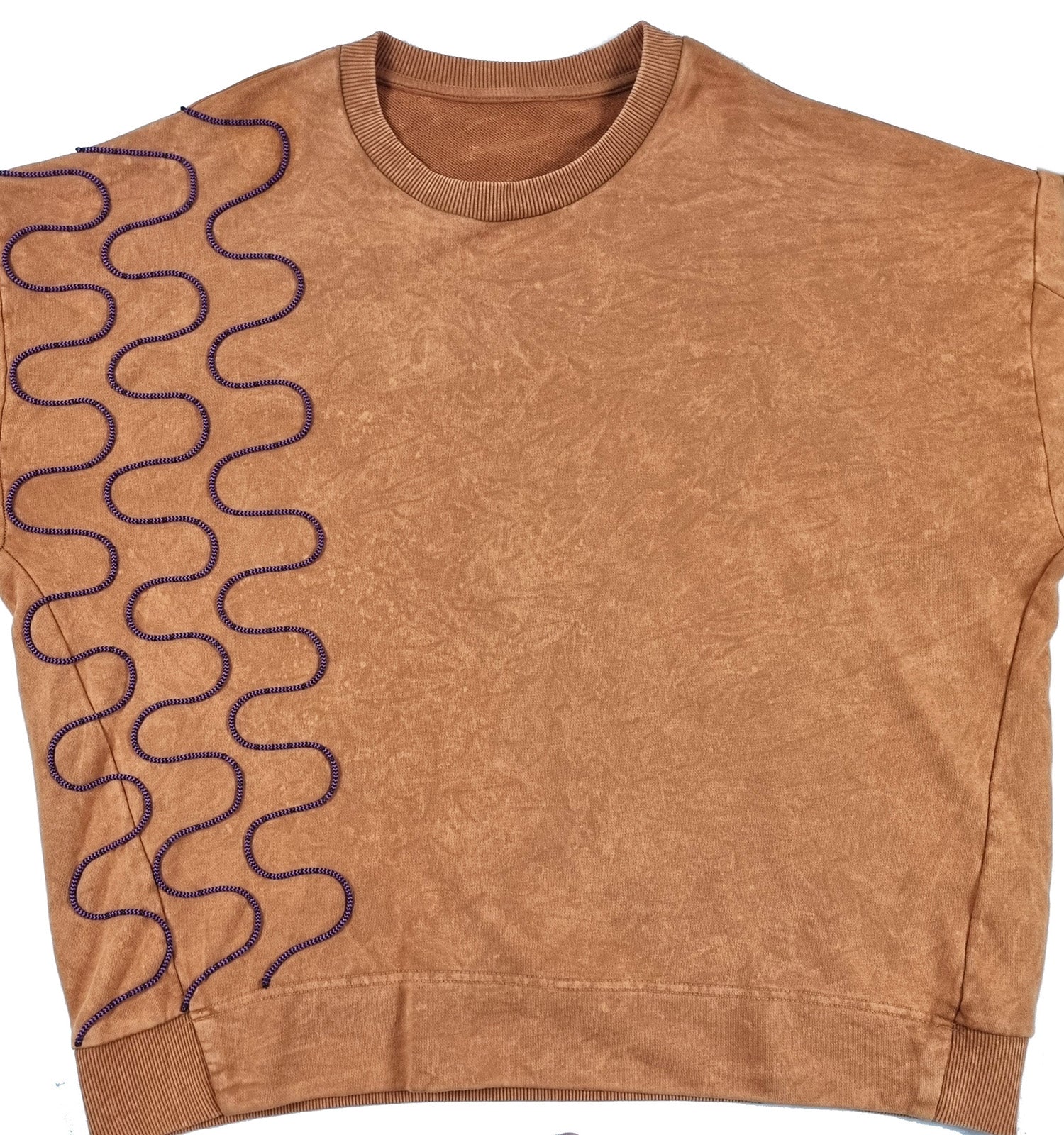 Sweatshirt laranja seco