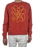 Faded, dry red Sweatshirt