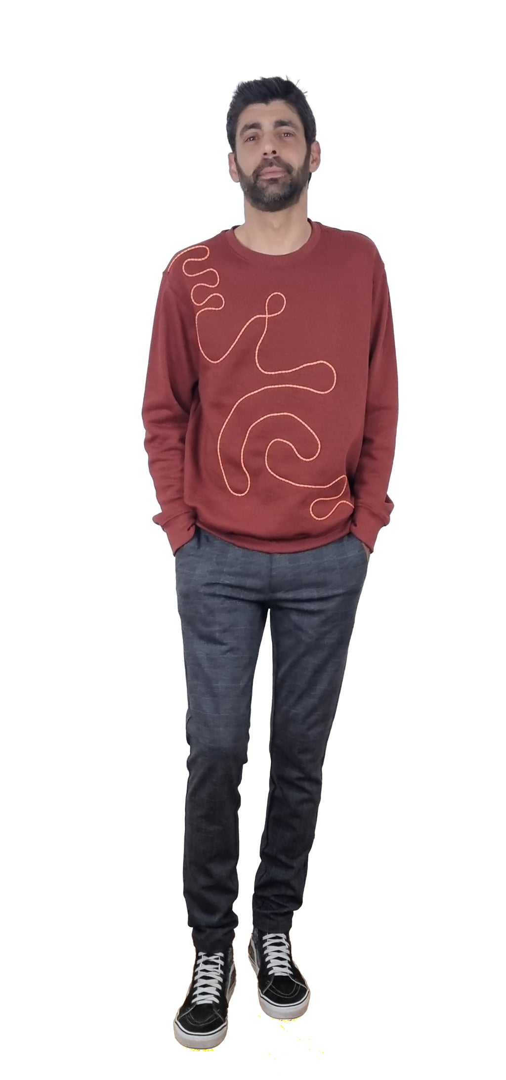 Sweatshirt tijolo