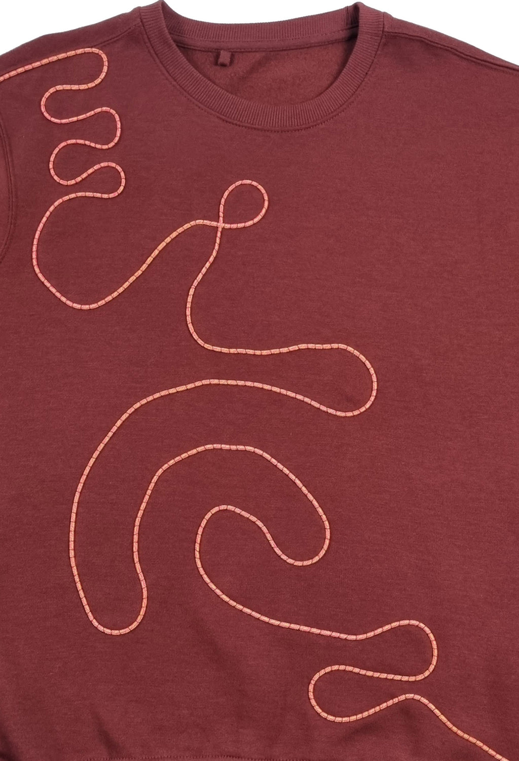 Brick-colored Sweatshirt