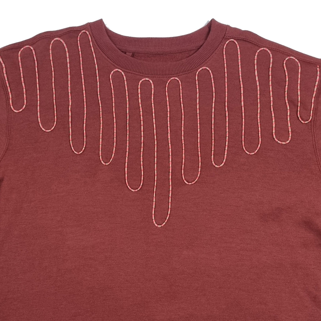 Brick-colored Sweatshirt