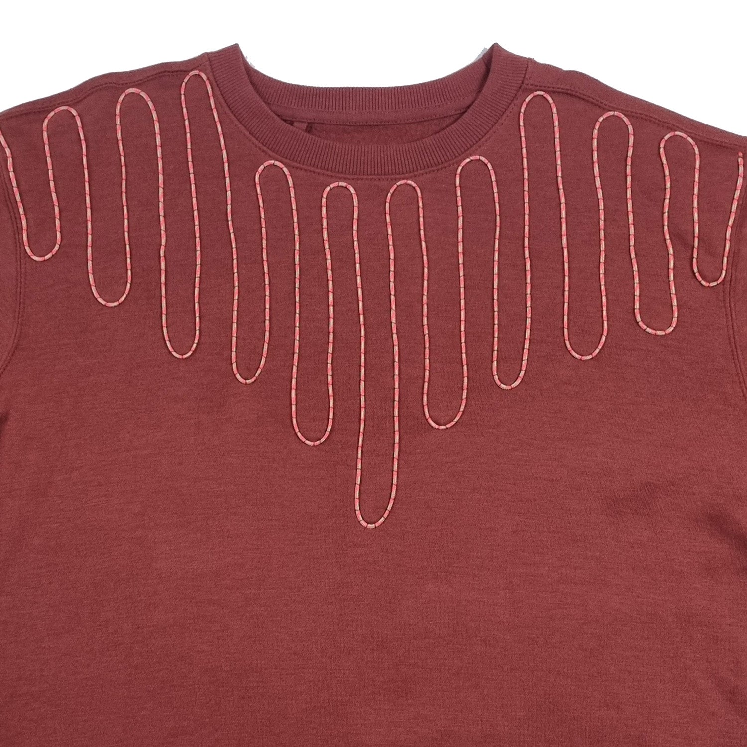 Brick-colored Sweatshirt