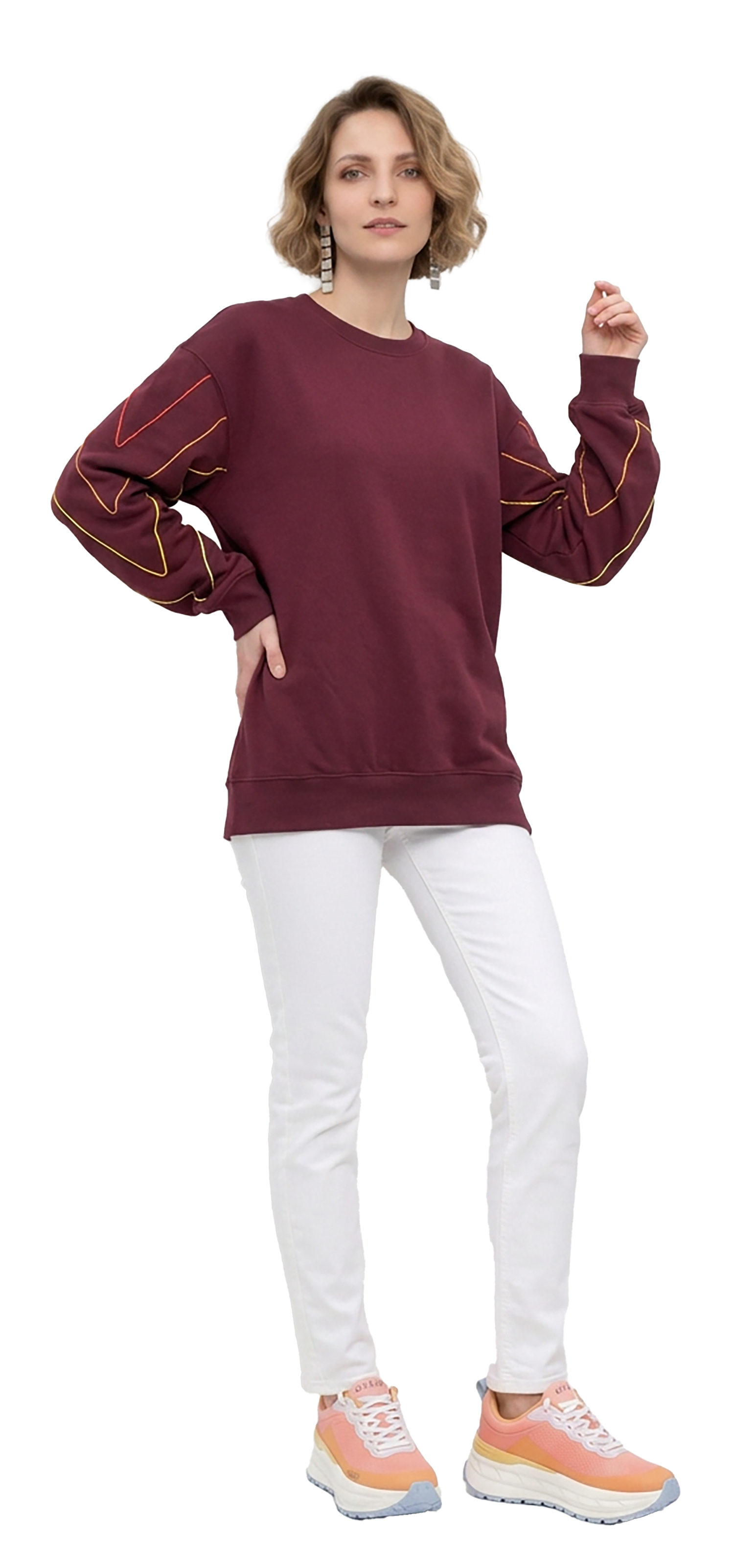 Burgundy Sweatshirt