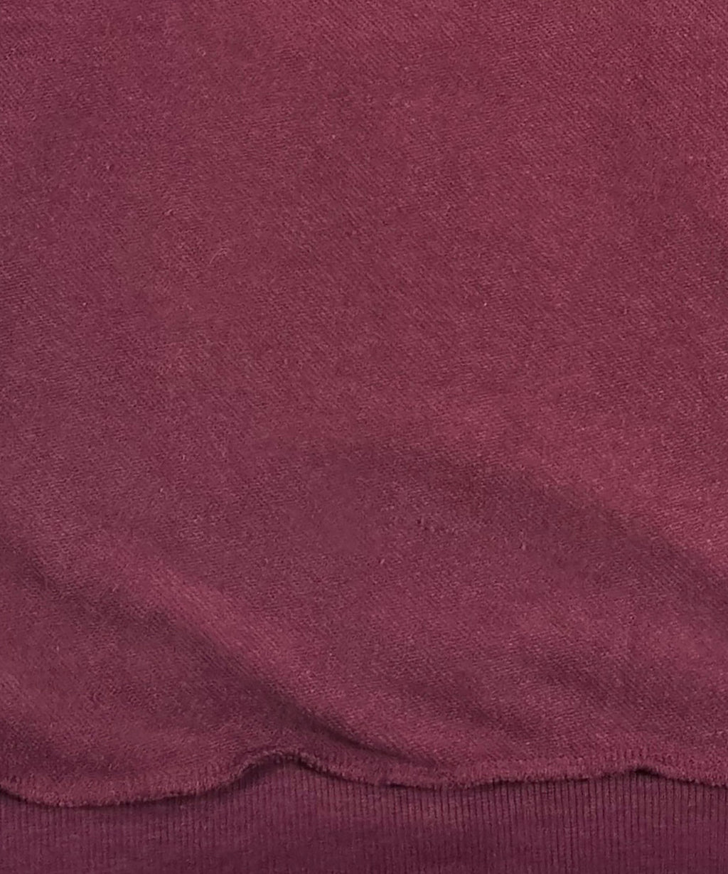 Sweatshirt bordô