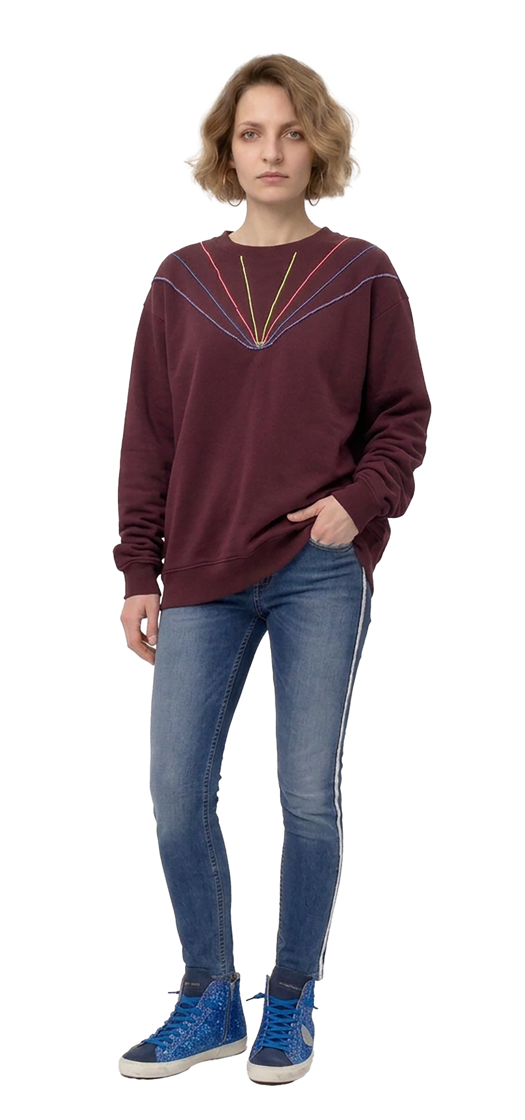 Burgundy Sweatshirt