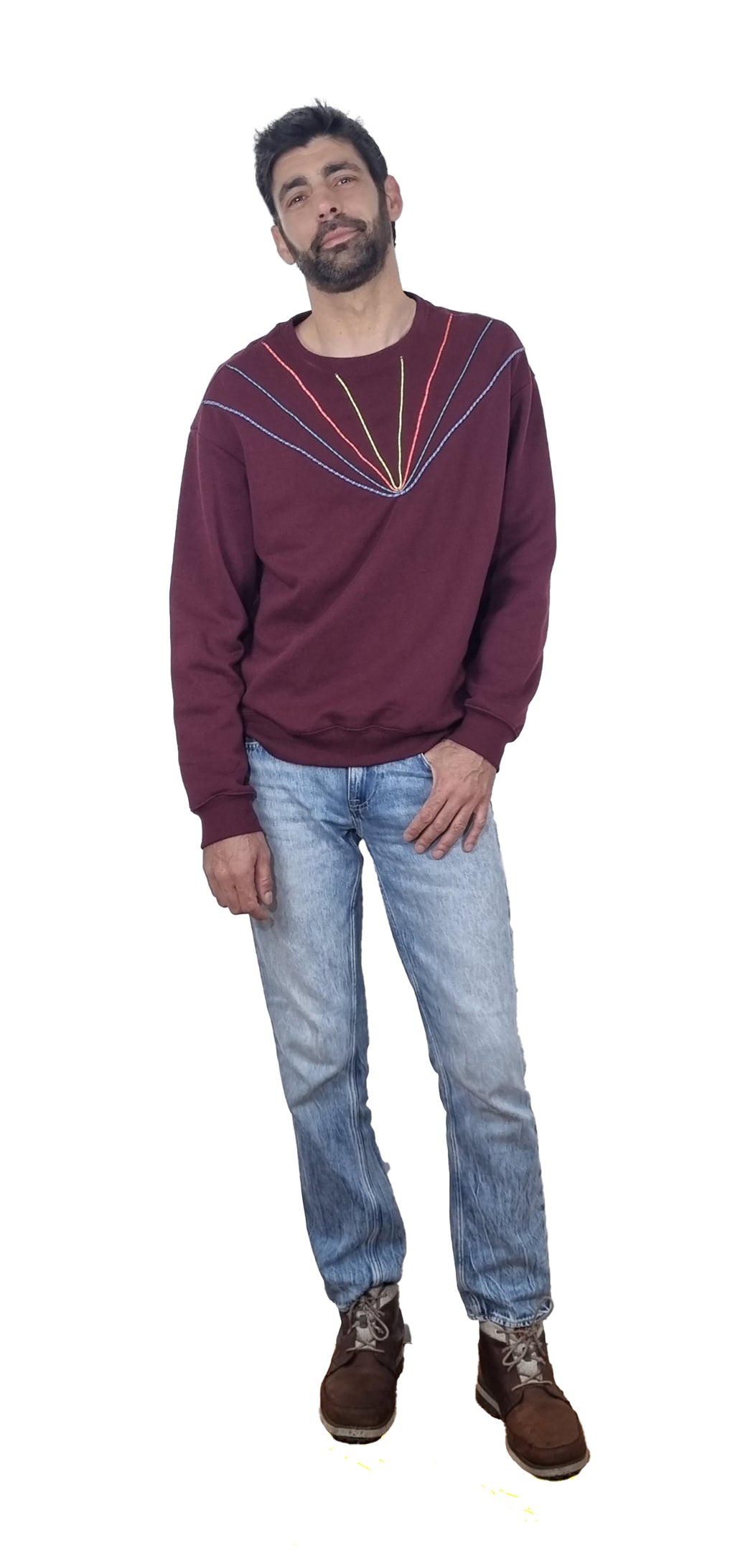 Burgundy Sweatshirt
