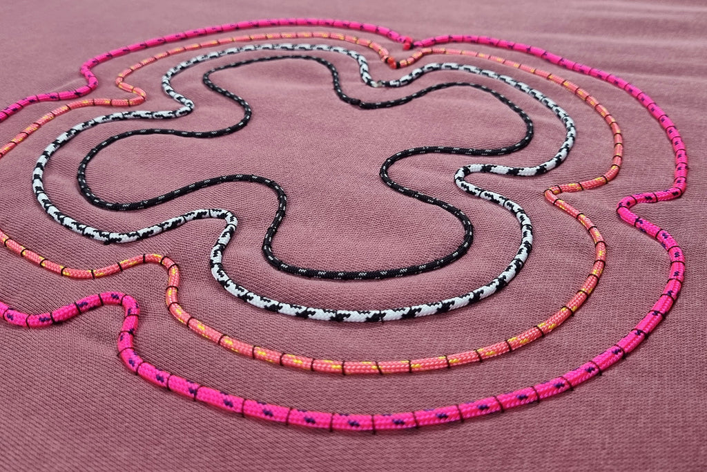 Sweatshirt rosa velho desbotado