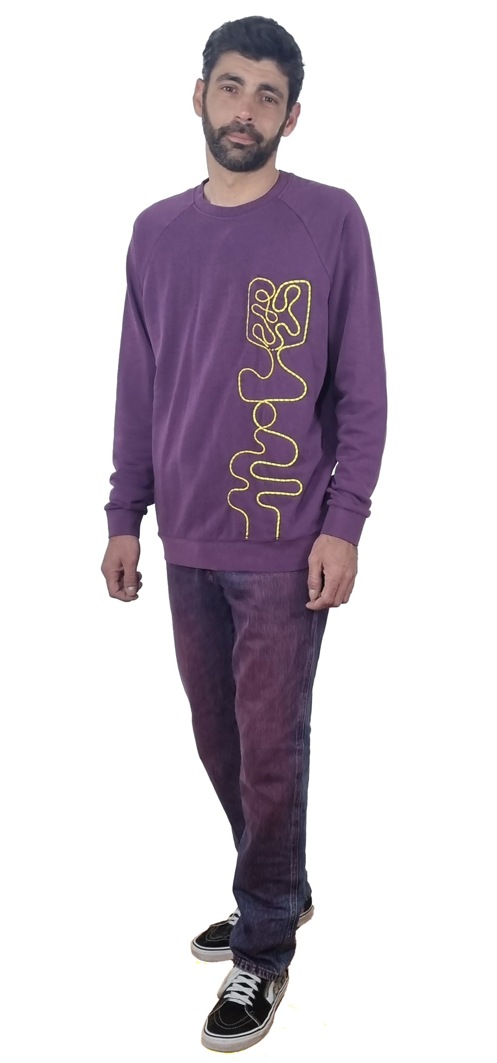 Sweatshirt roxo
