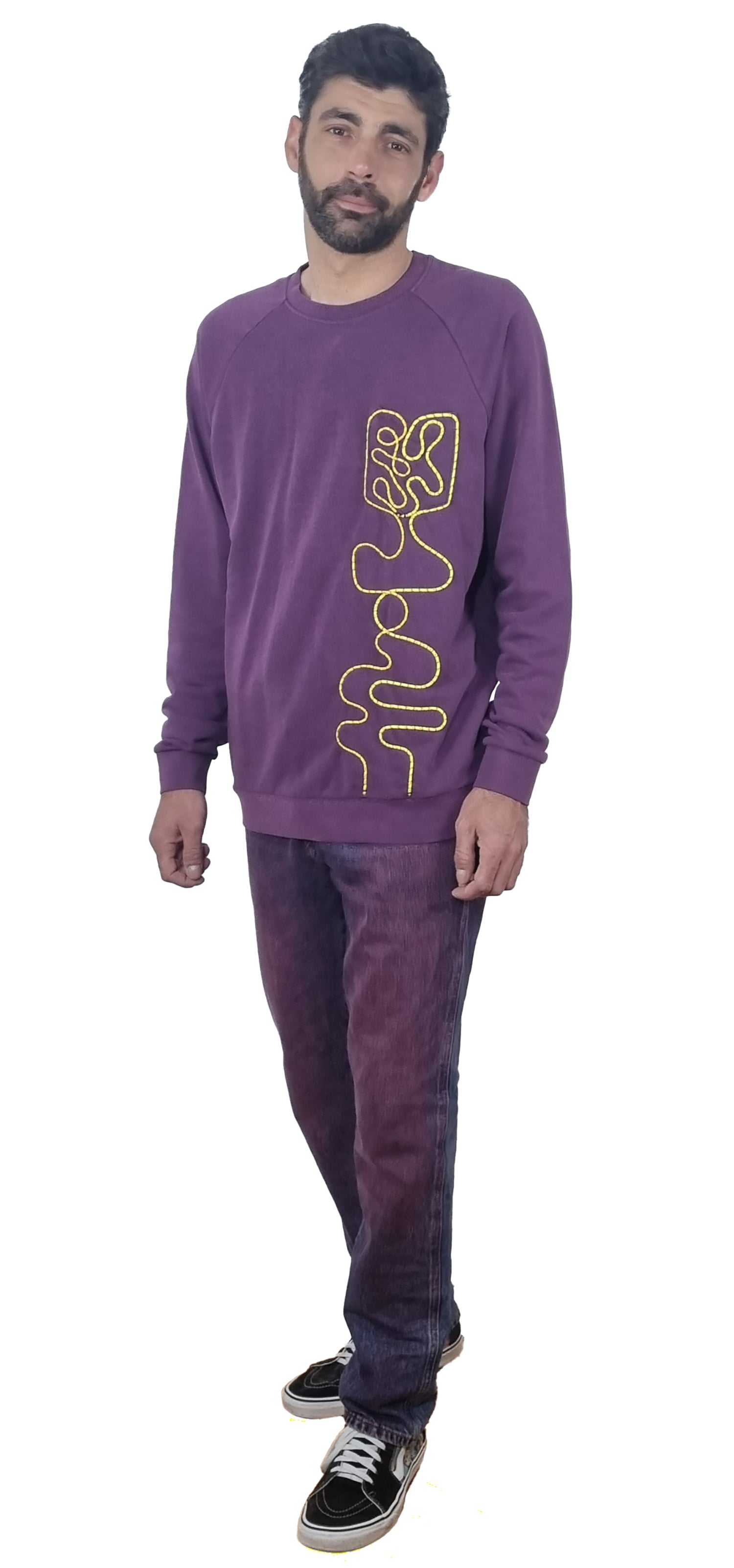 Sweatshirt roxo