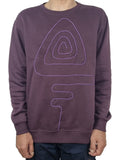Burgundy purple Sweatshirt