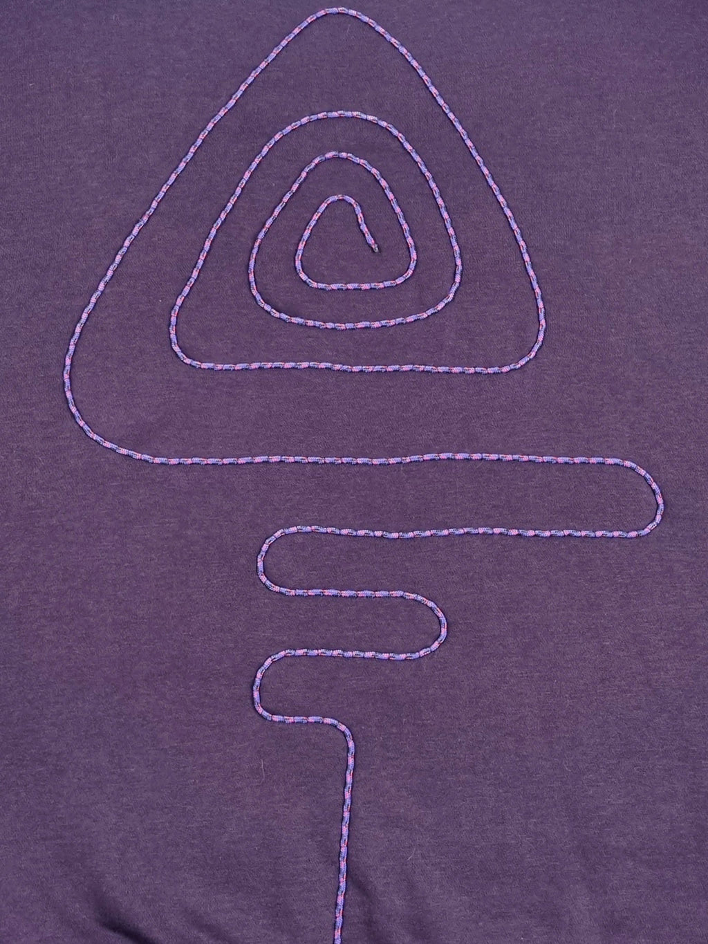 Sweatshirt roxo grená