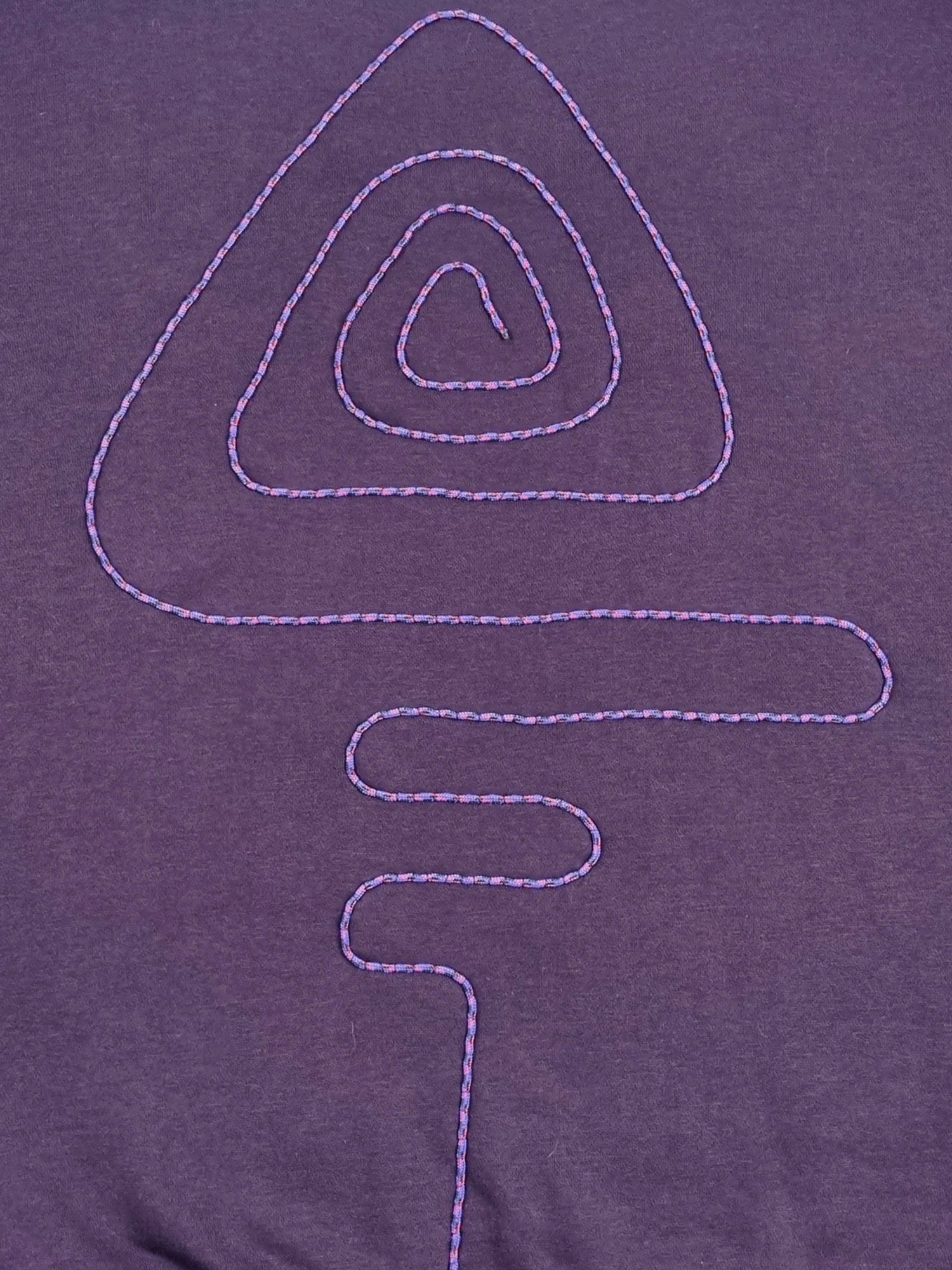 Sweatshirt roxo grená