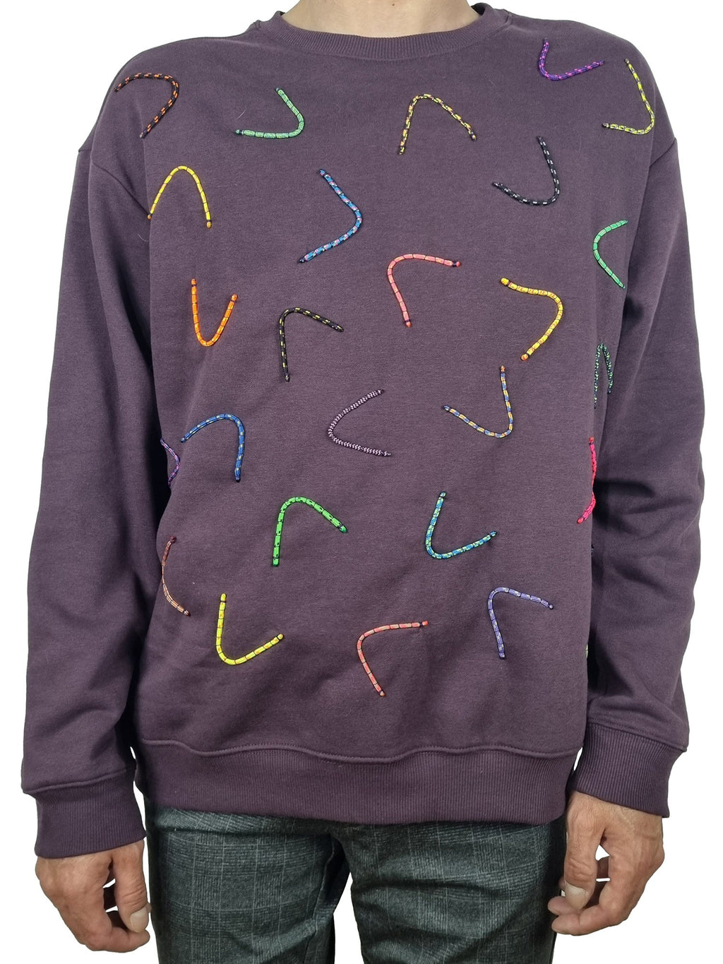 Sweatshirt roxo seco