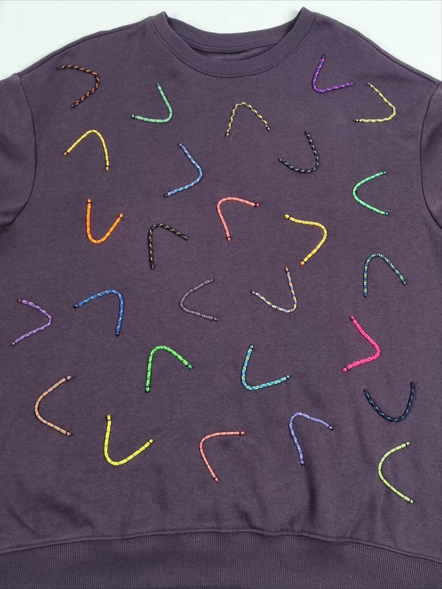 Sweatshirt roxo seco