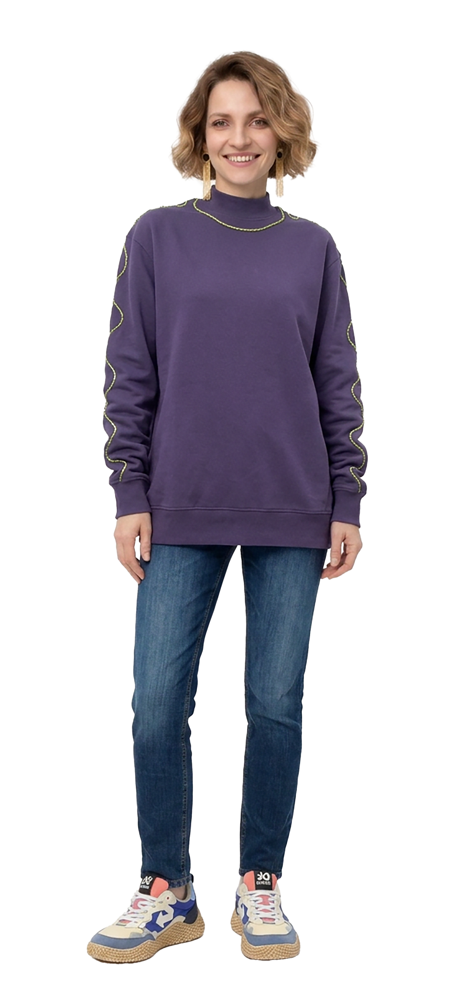Purple Sweatshirt