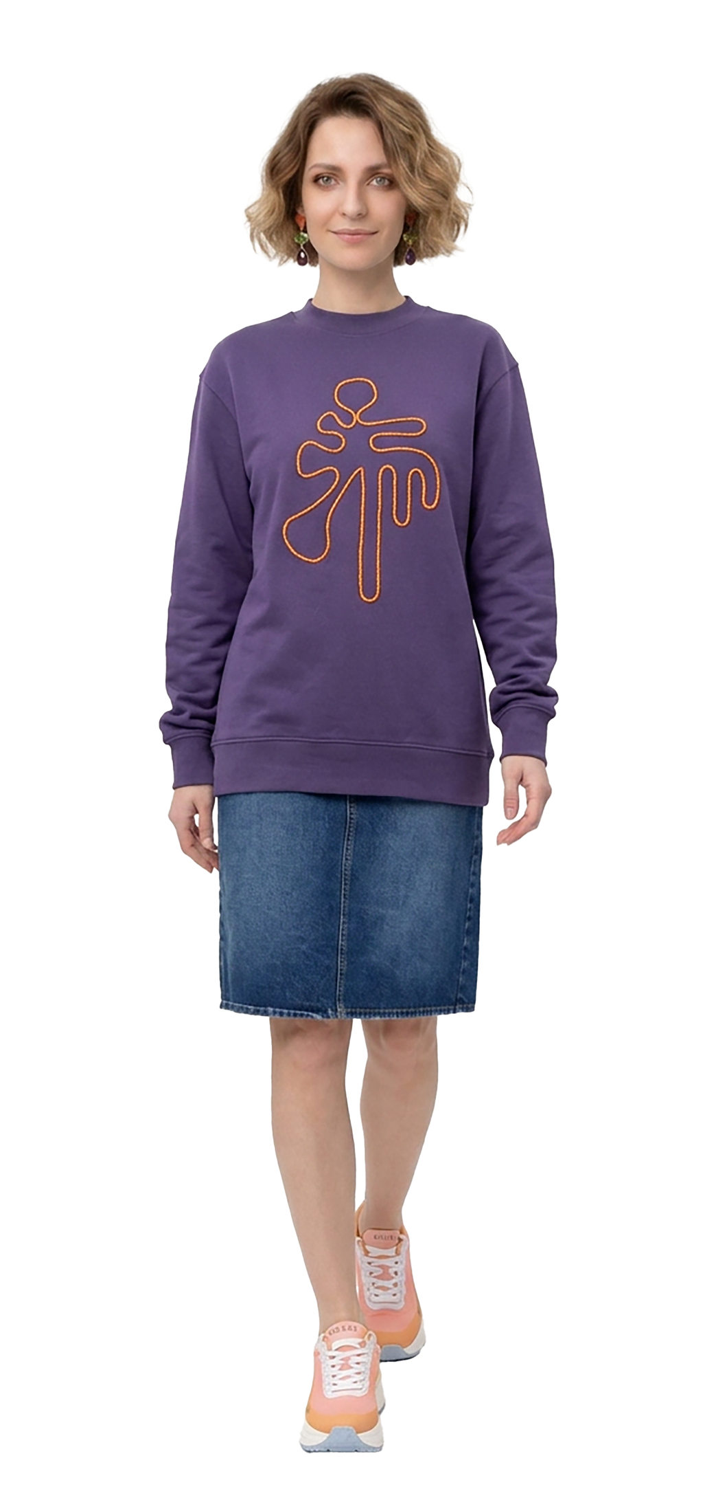 Sweatshirt roxo