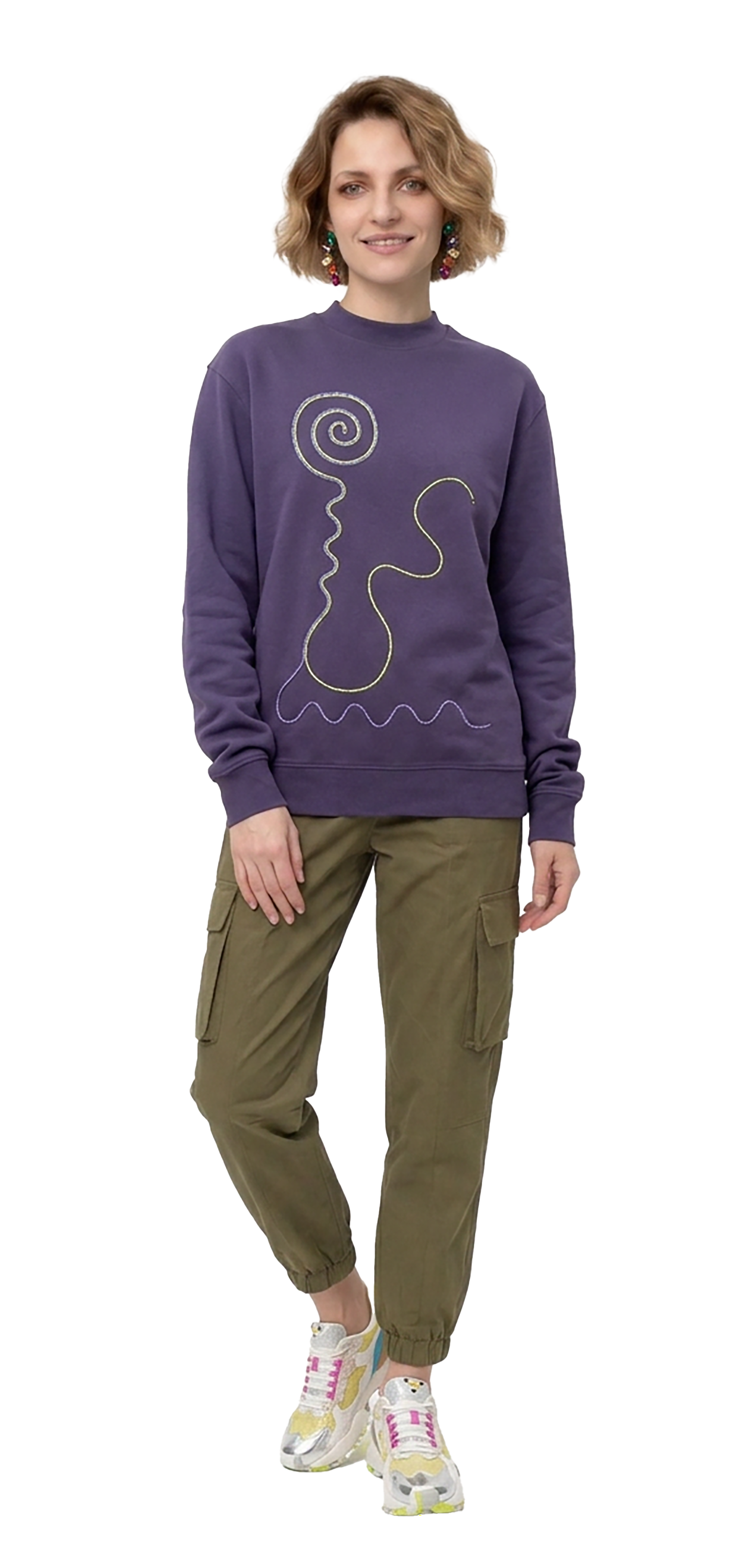 Sweatshirt roxo