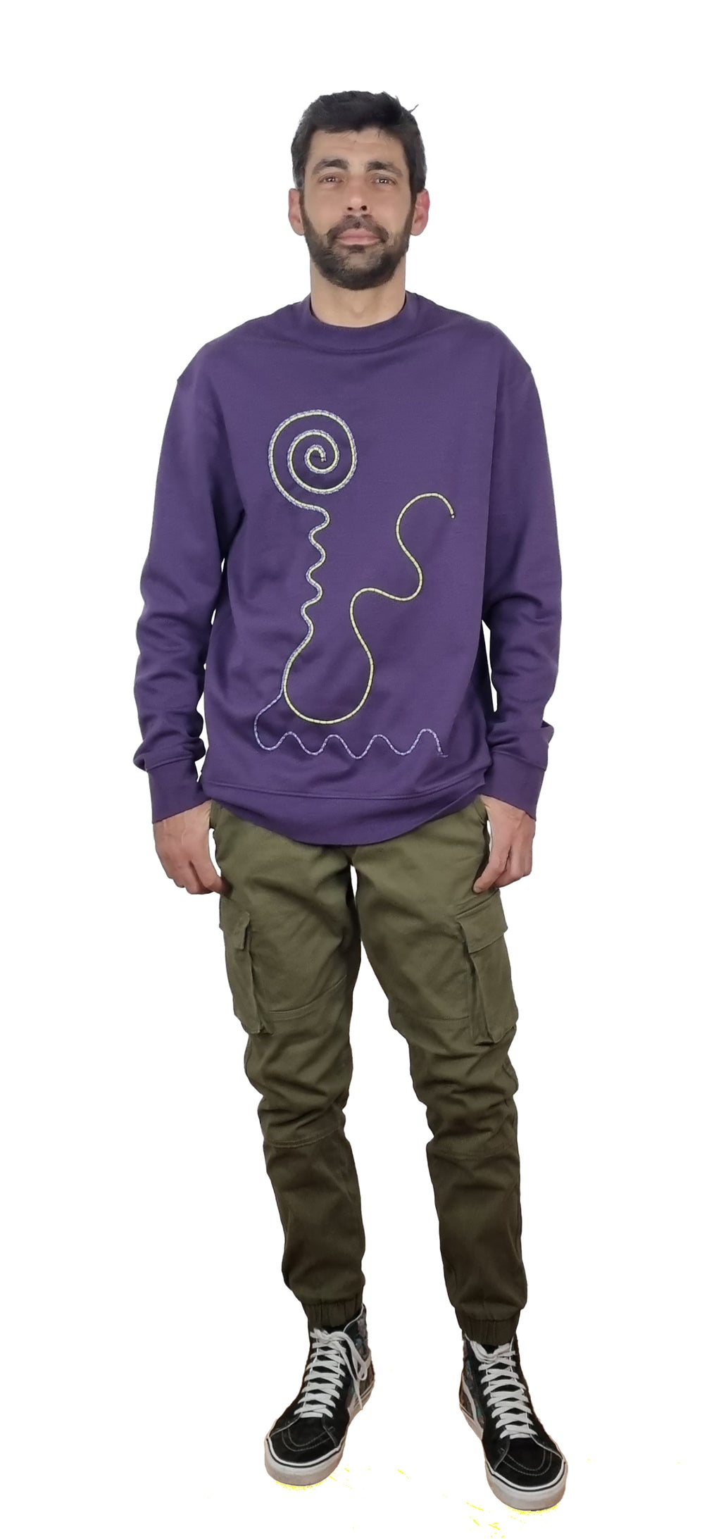 Sweatshirt roxo