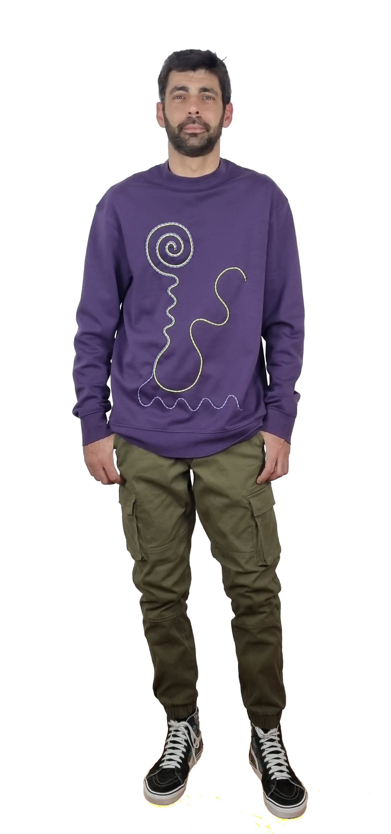 Sweatshirt roxo