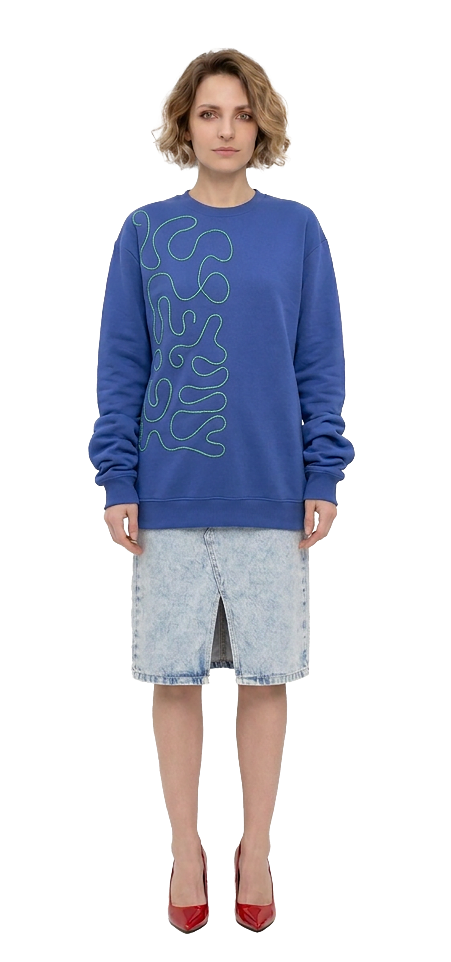 Sweatshirt azul