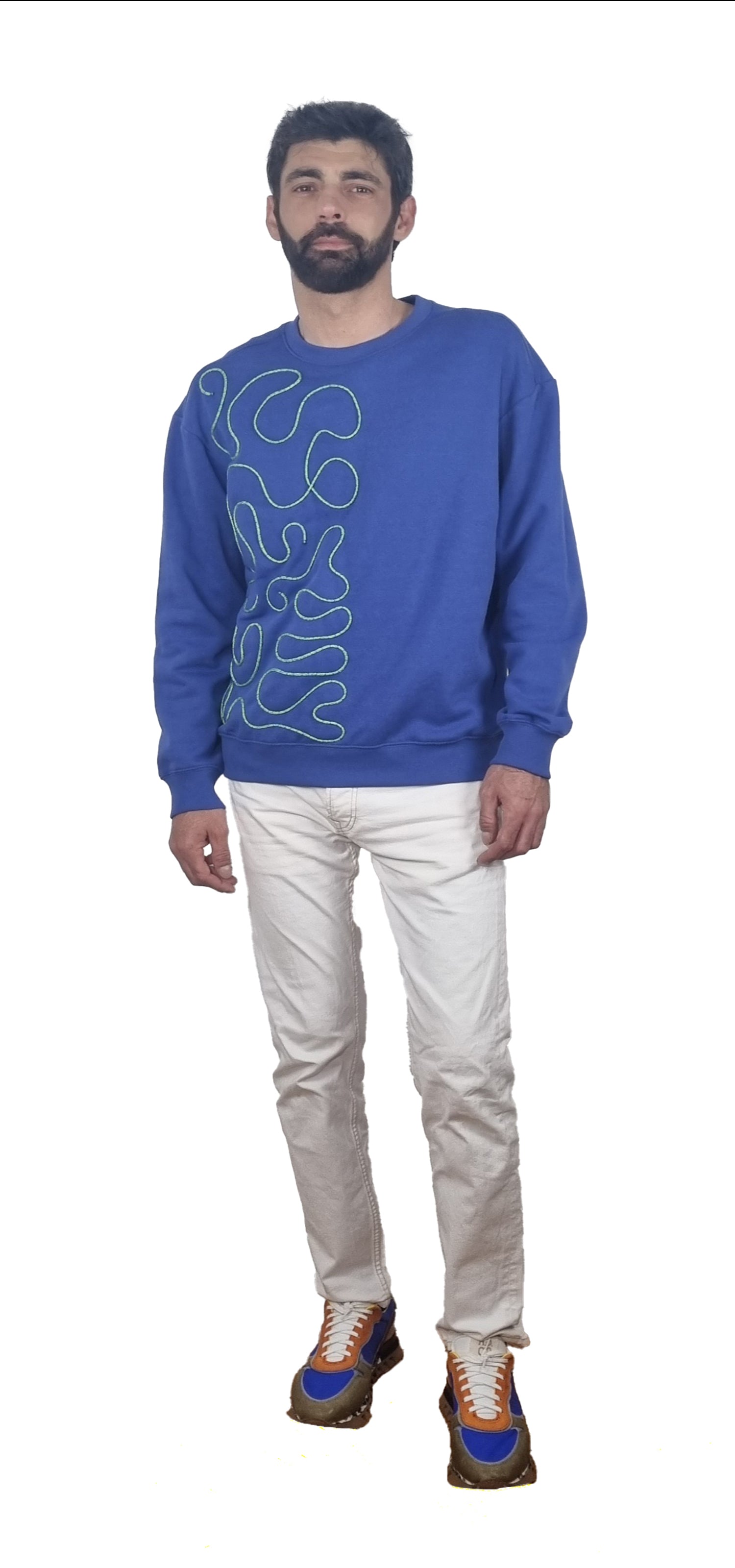 Sweatshirt azul