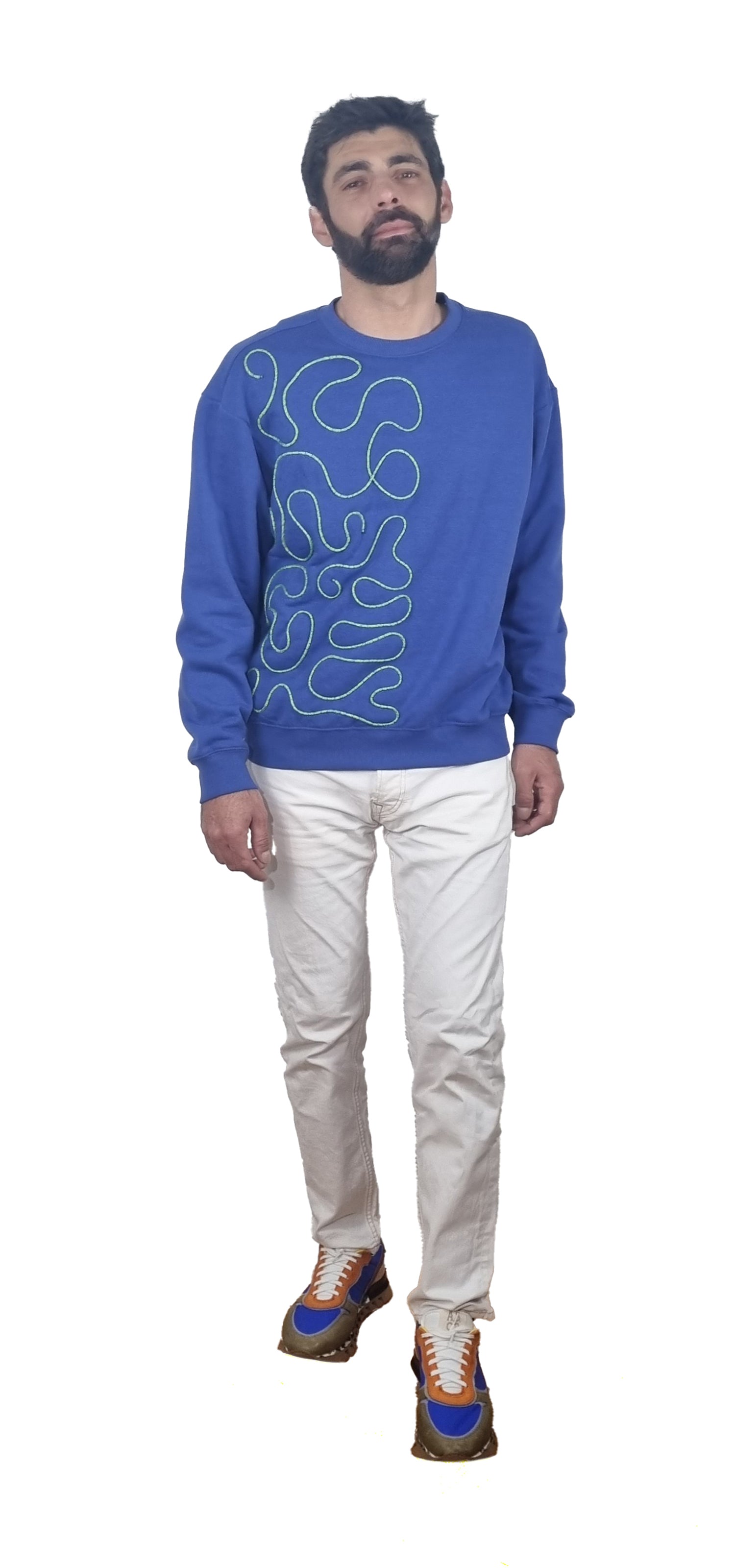 Sweatshirt azul
