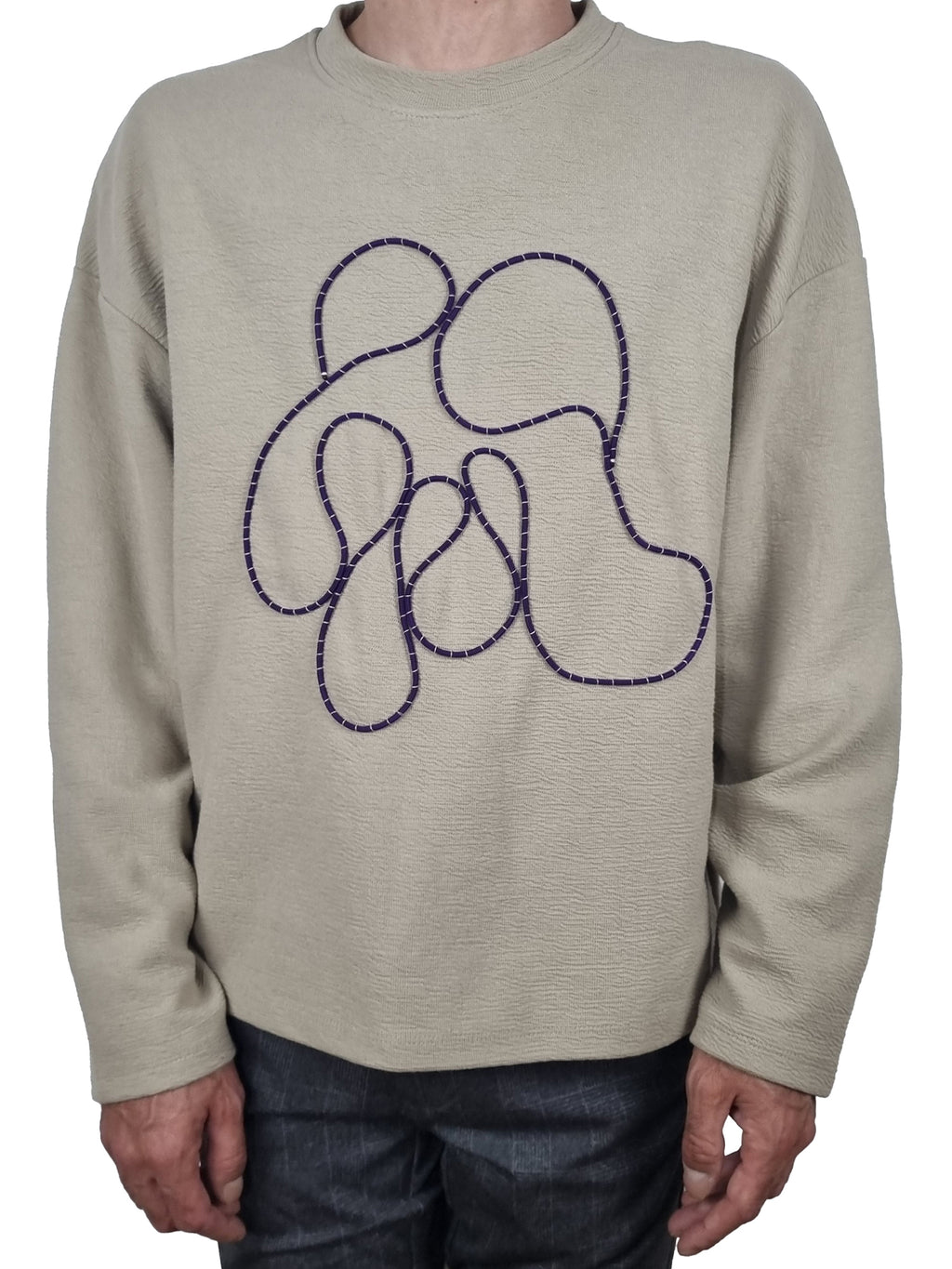 Sweatshirt café com leite