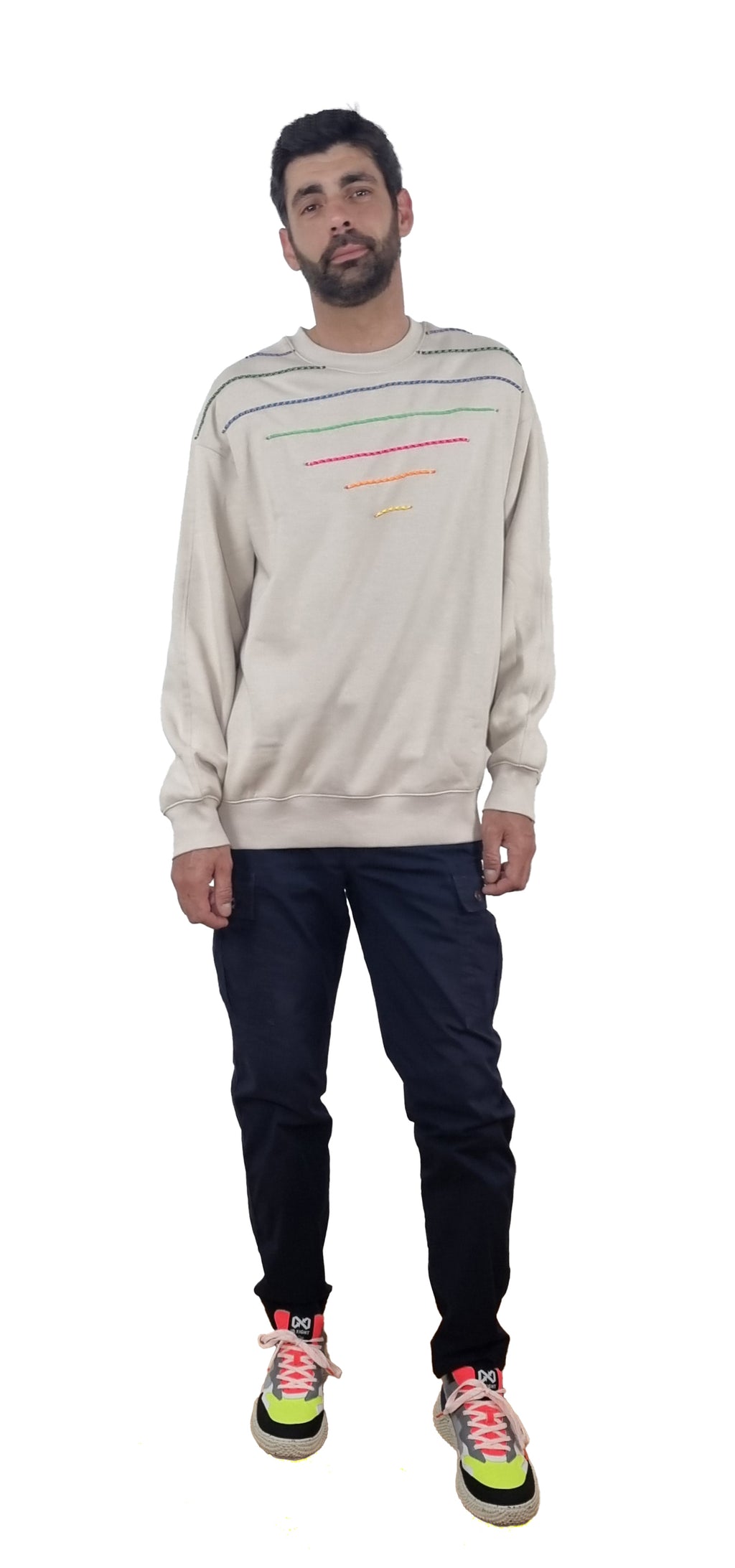 Beige Sweatshirt