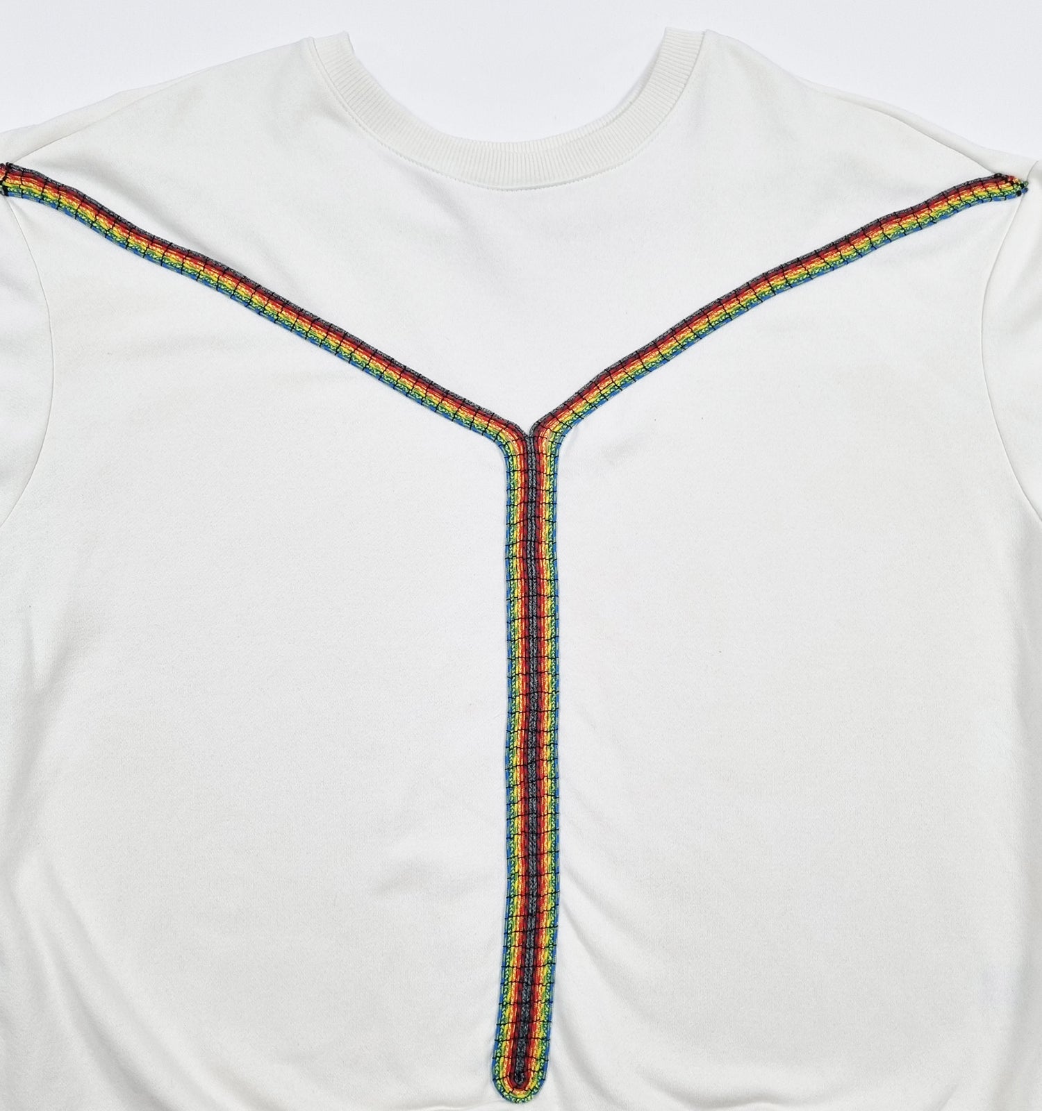 Pearl-colored Sweatshirt