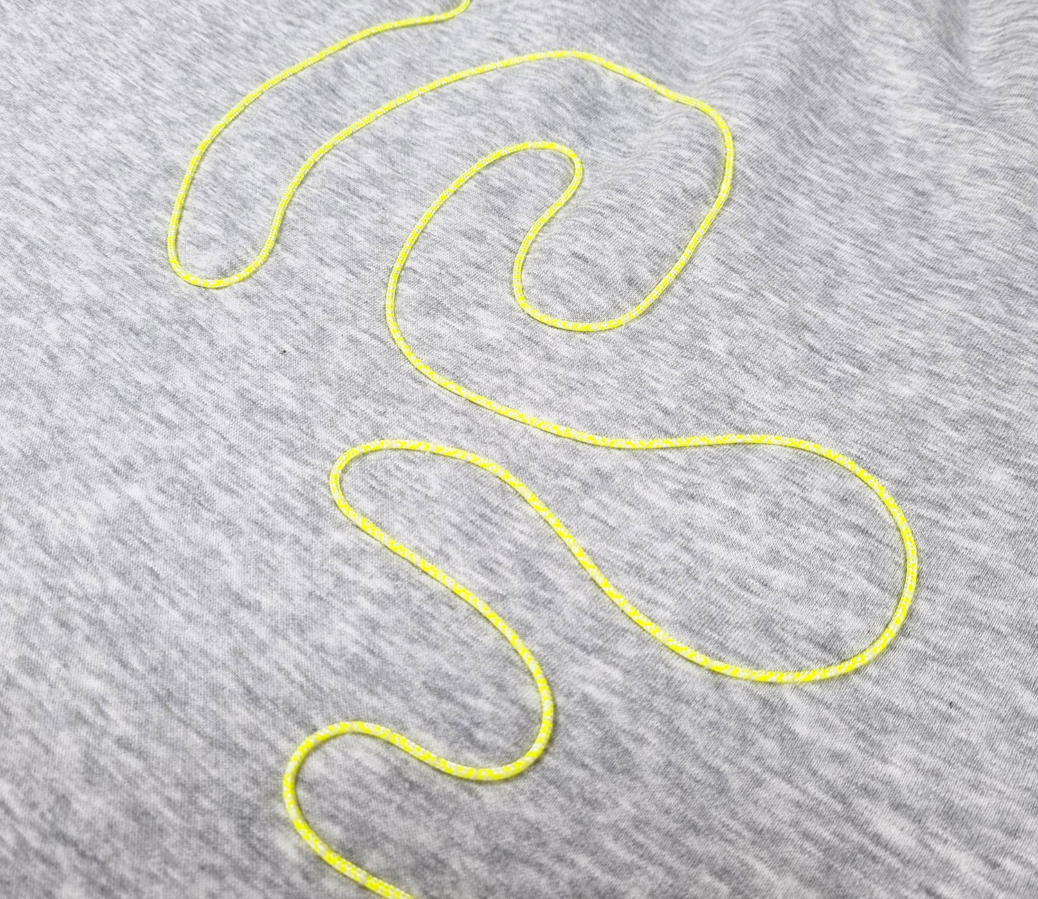 Sweatshirt cinzento claro mesclado