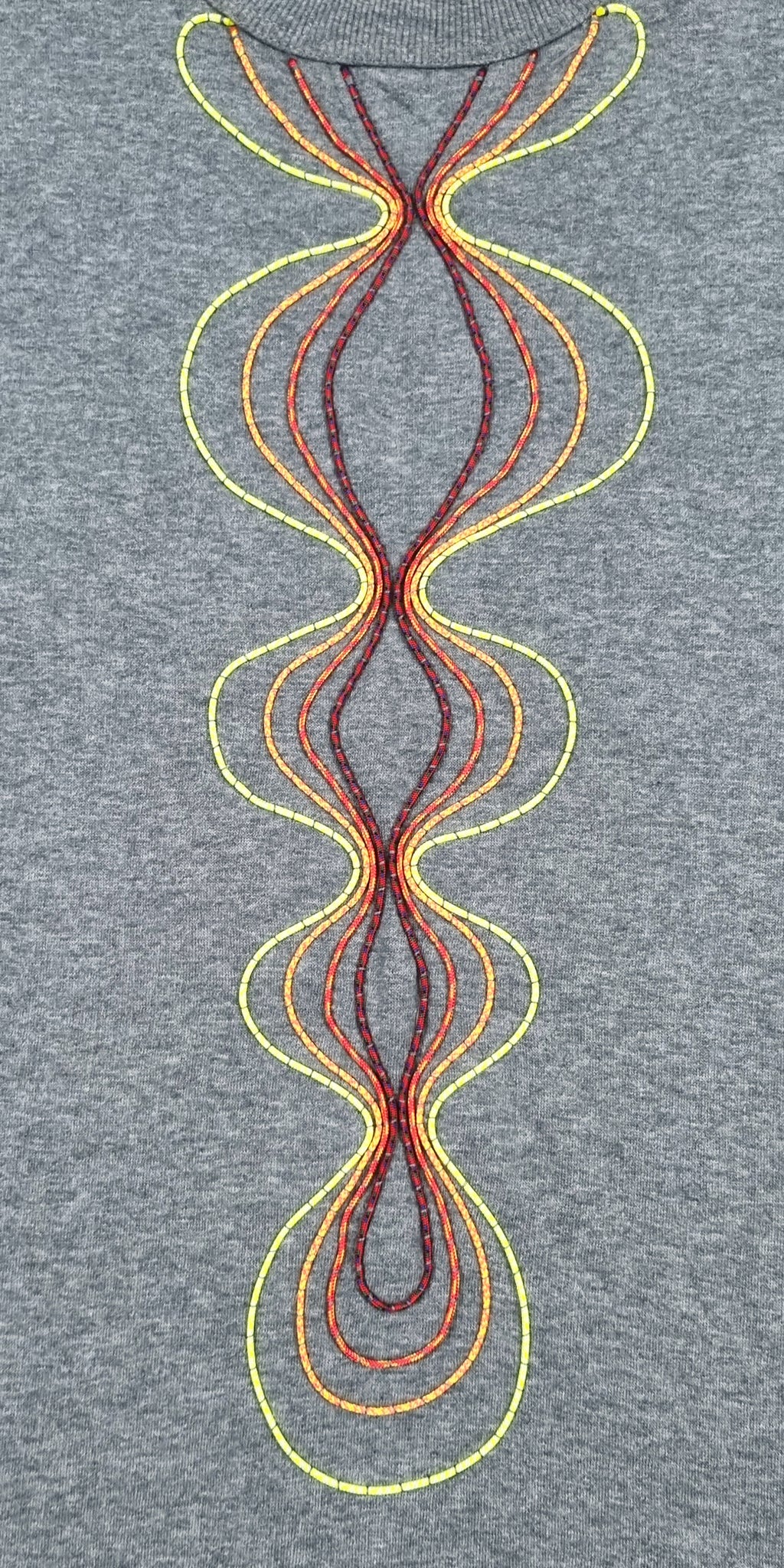 Sweatshirt cinzento mesclado