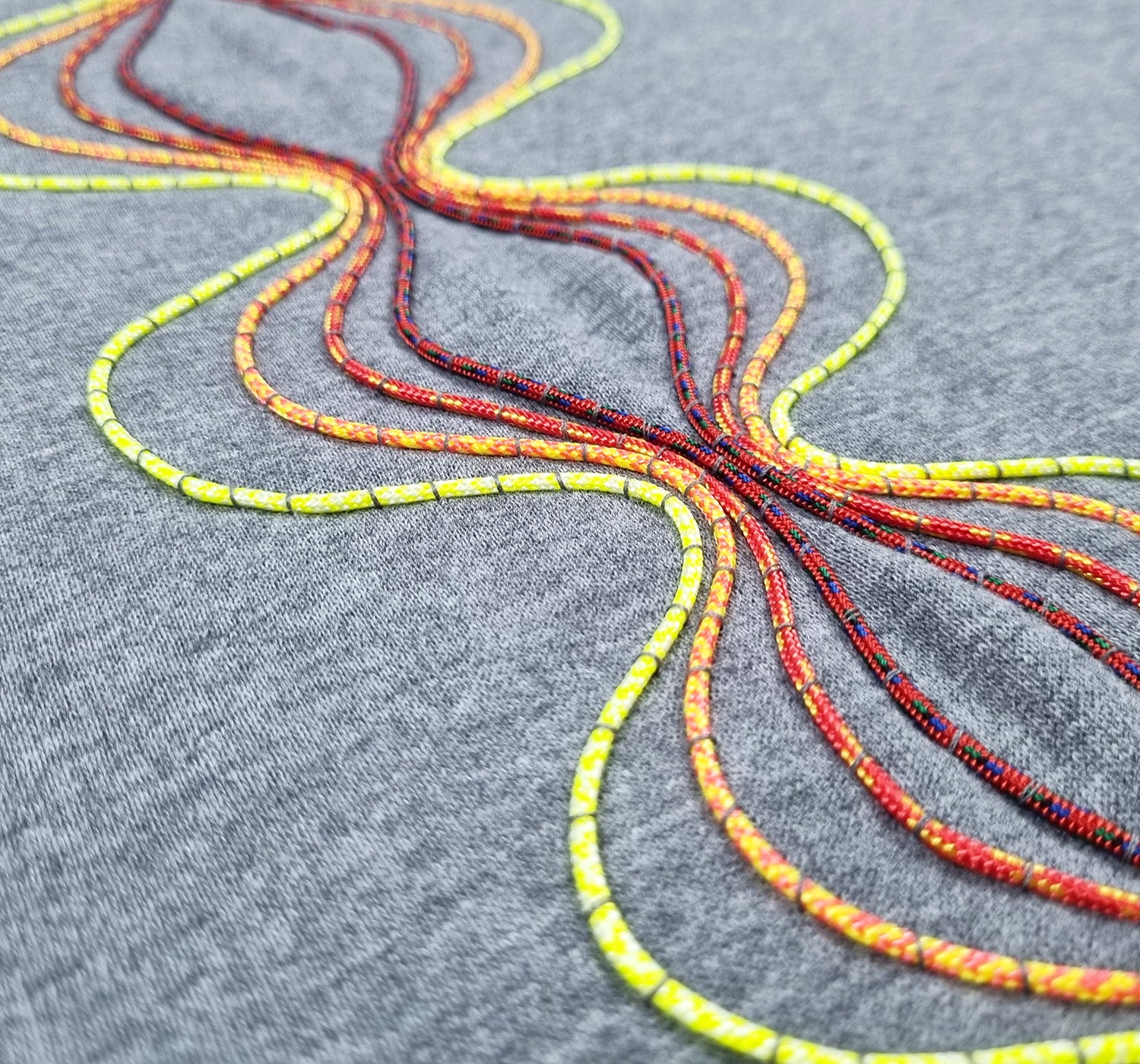 Sweatshirt cinzento mesclado