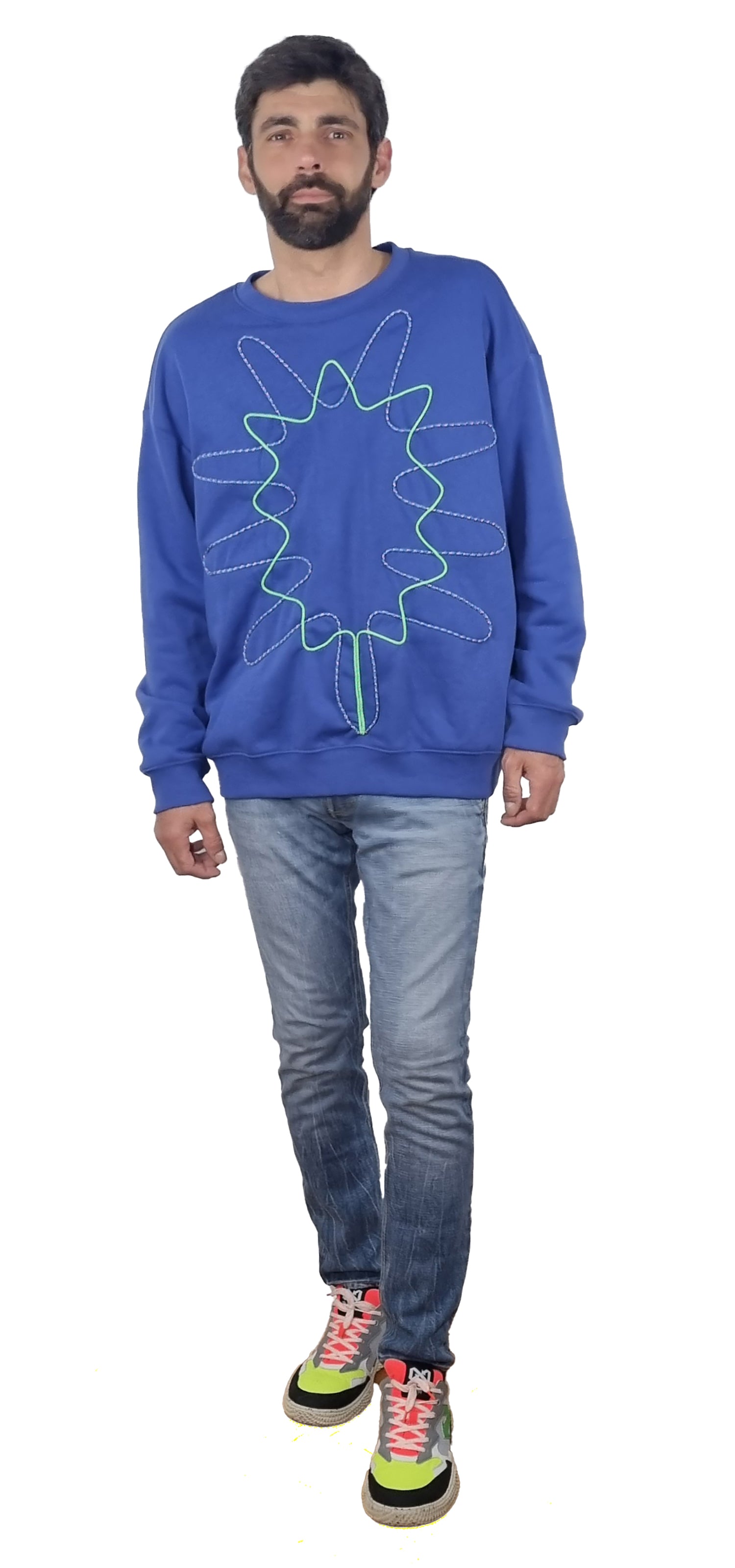 Sweatshirt azul