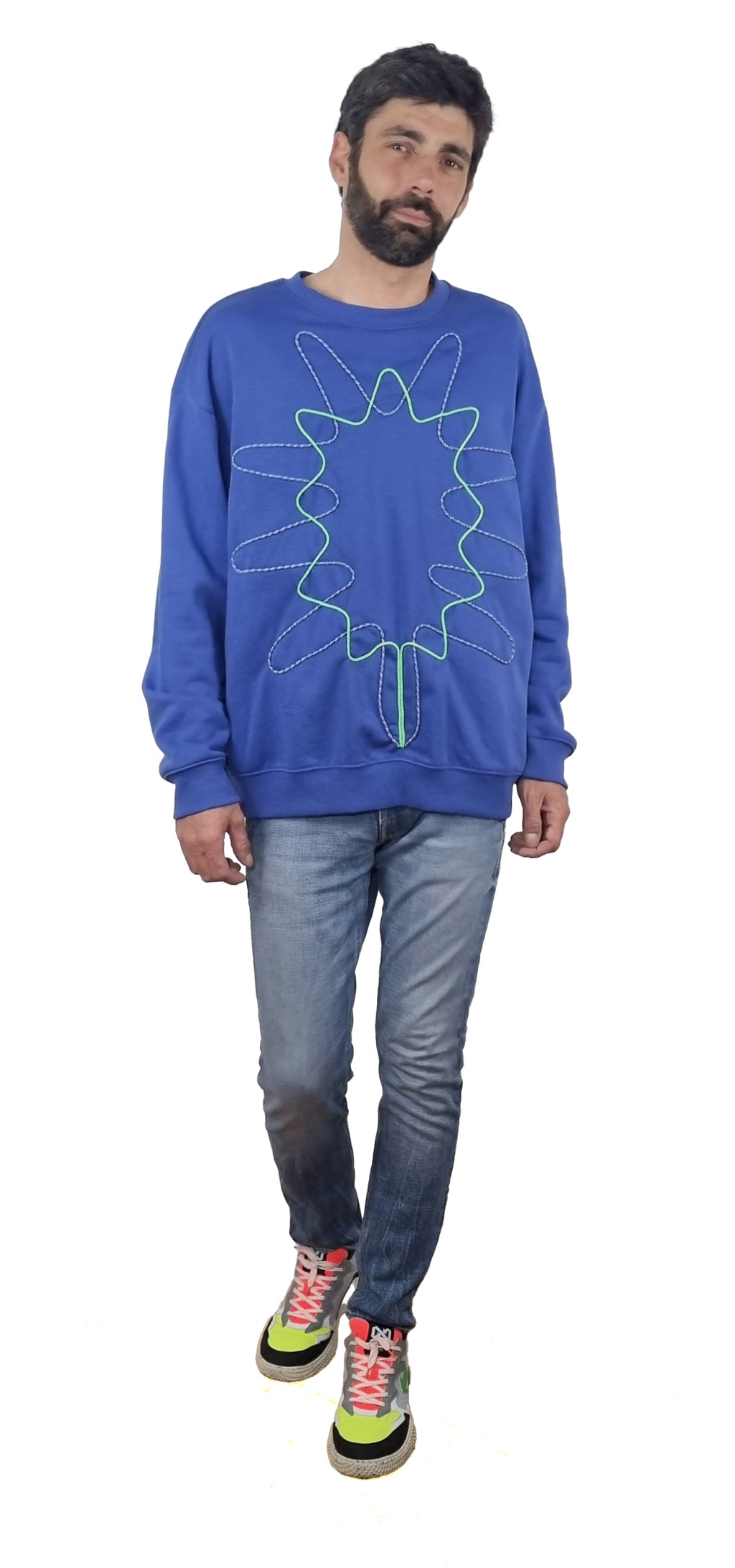 Sweatshirt azul